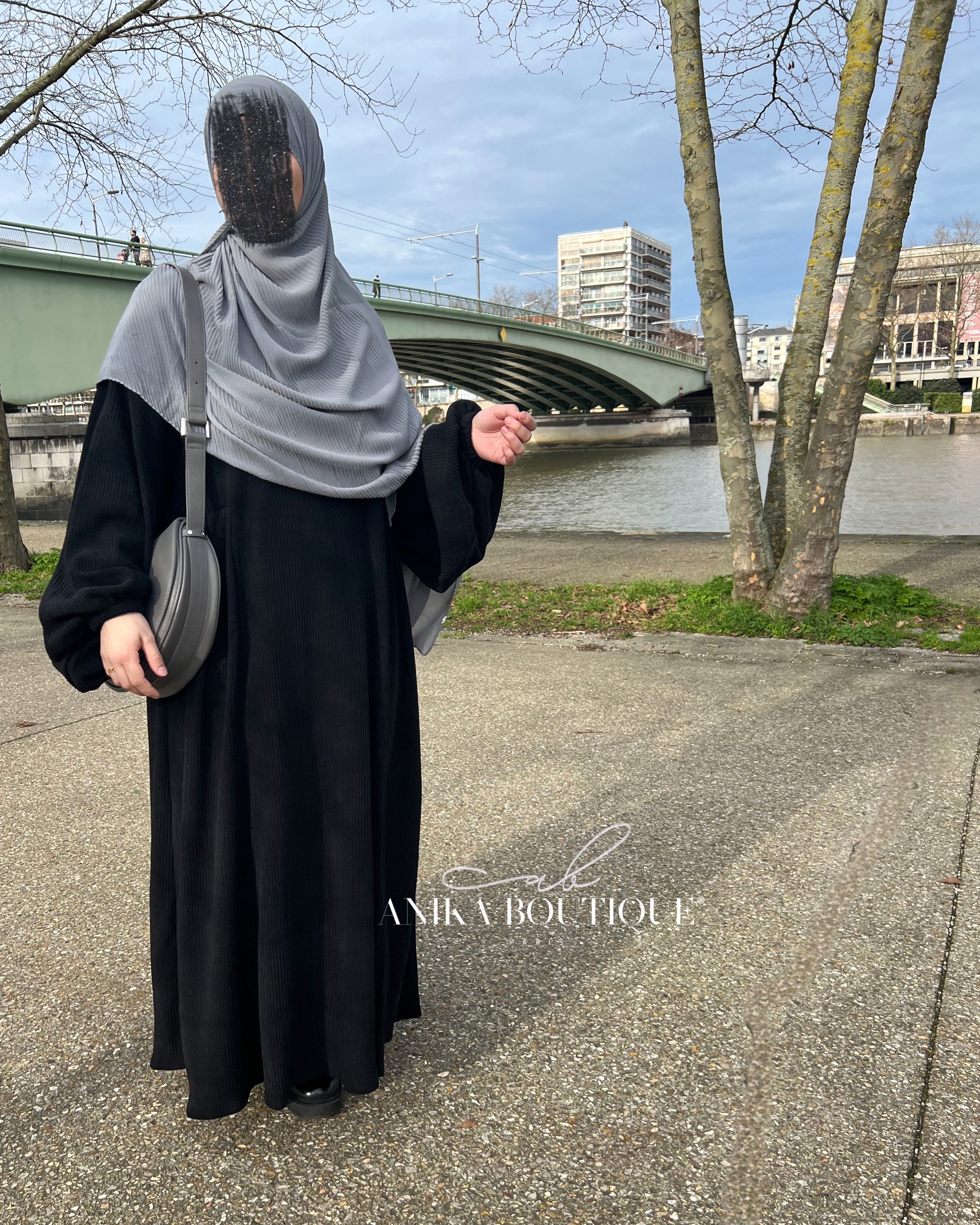 Abaya batoul en velours