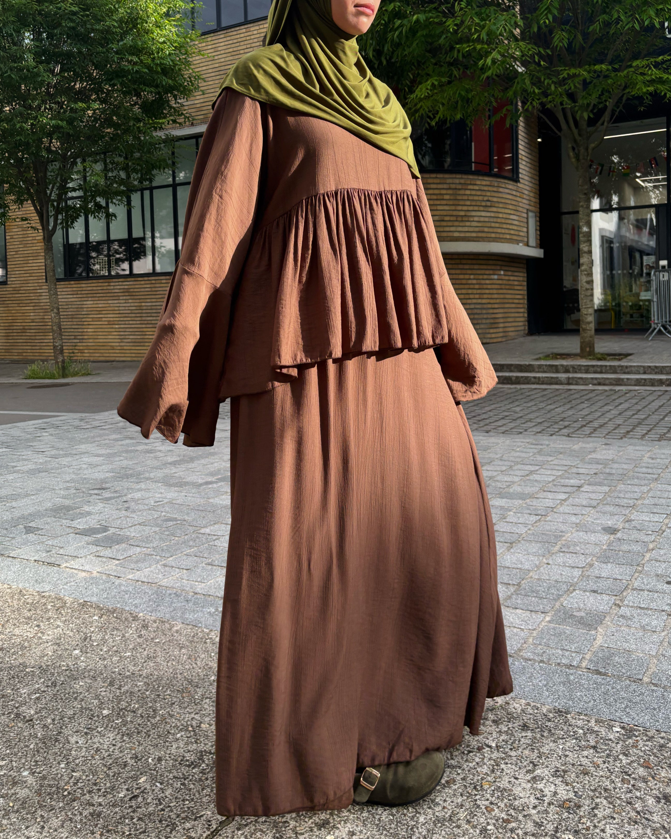 Ensemble Jupe & Tunique Fluide – Modest Fashion Été