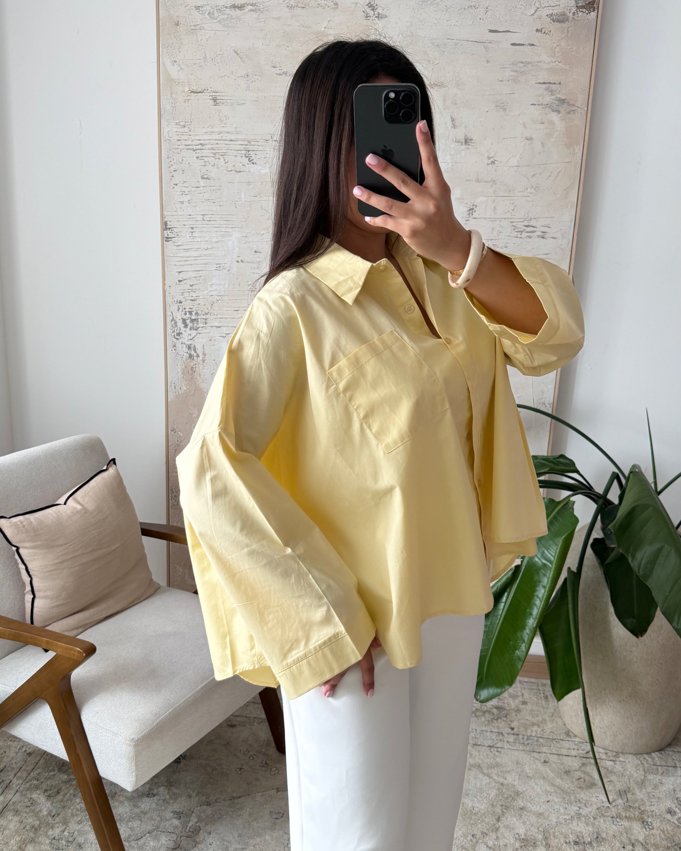 Chemise Oversize Femme – Coton | Modest Fashion