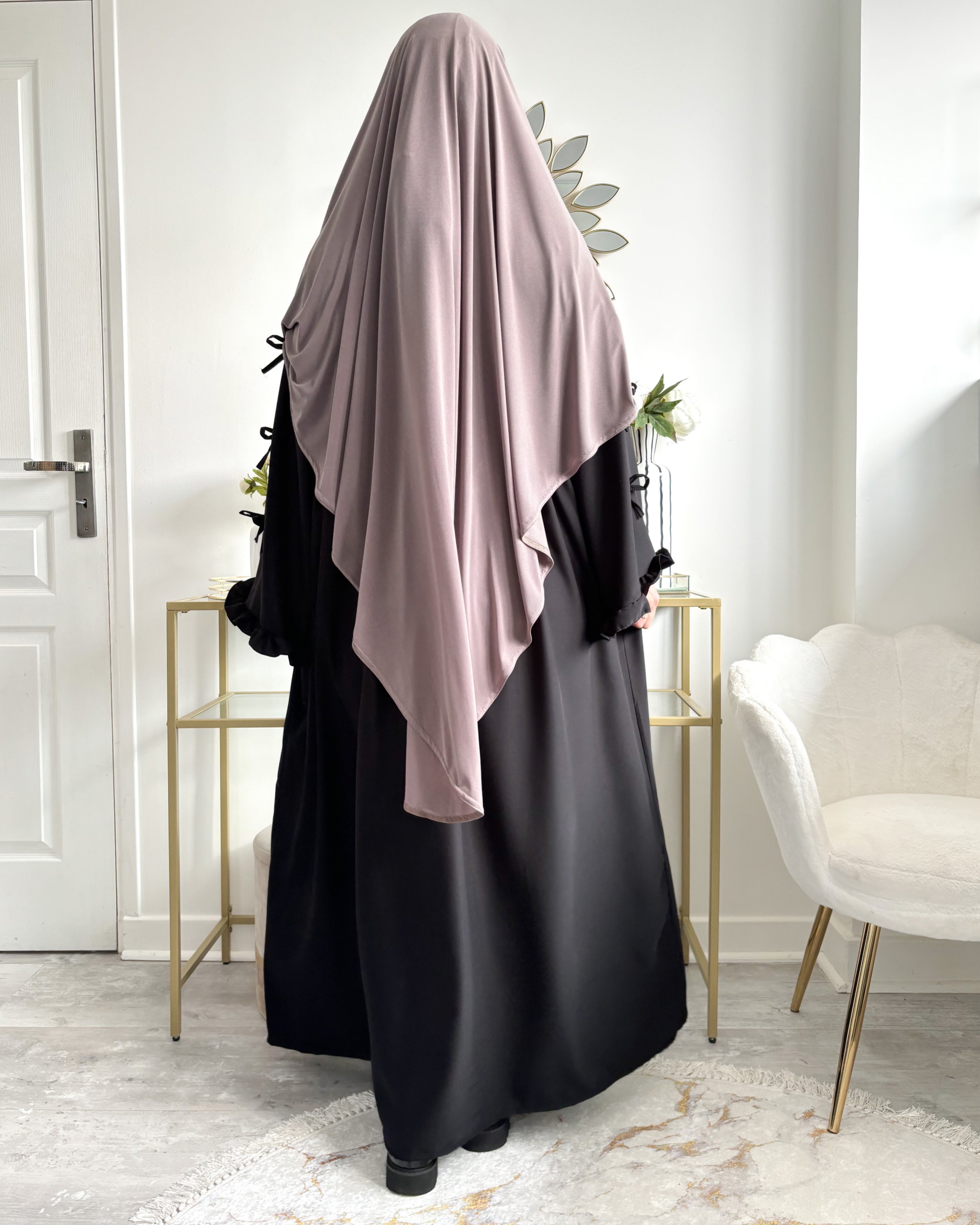 Khimar Jersey Premium – Confort, Élégance et Opacité