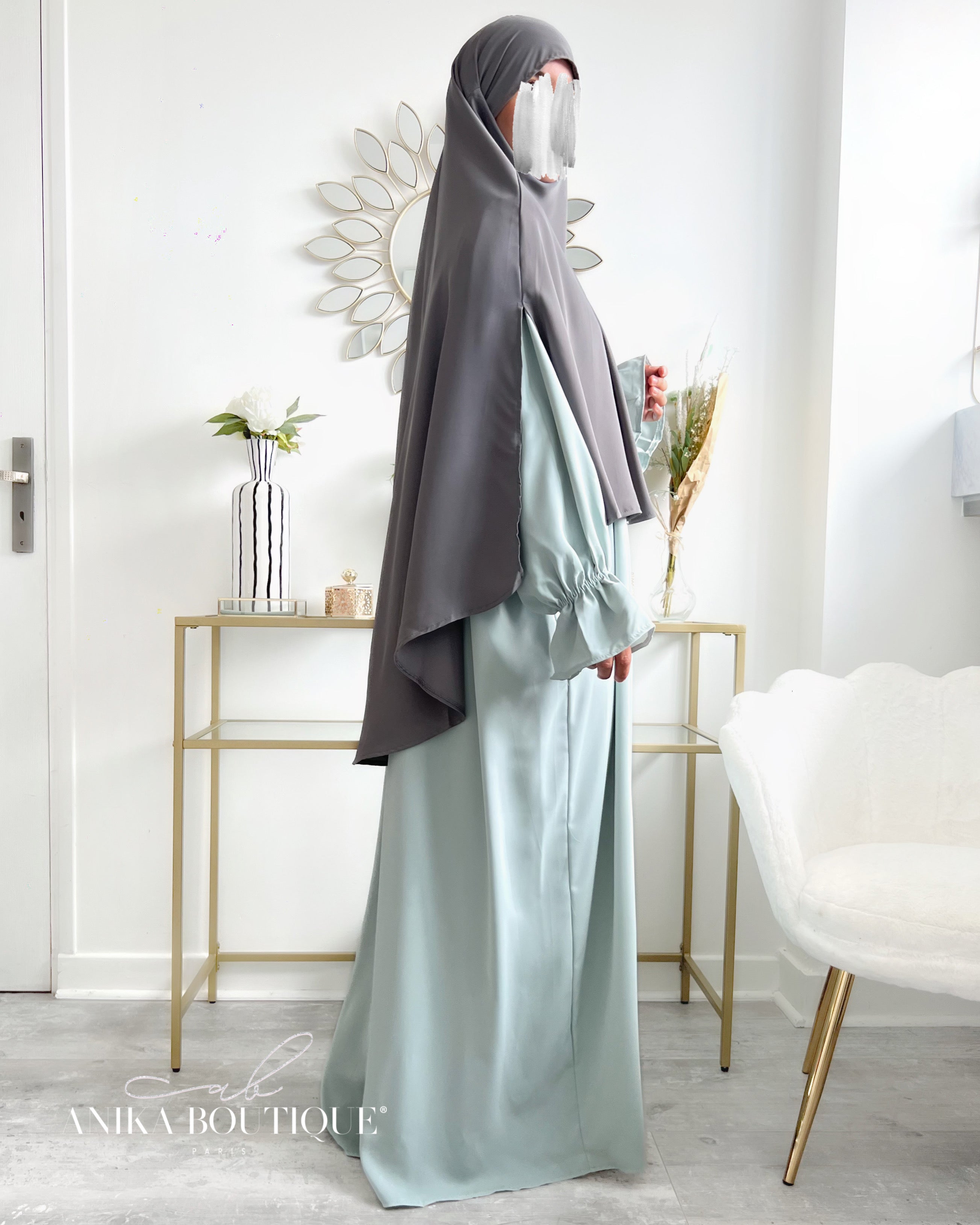 Khimar asymétrique