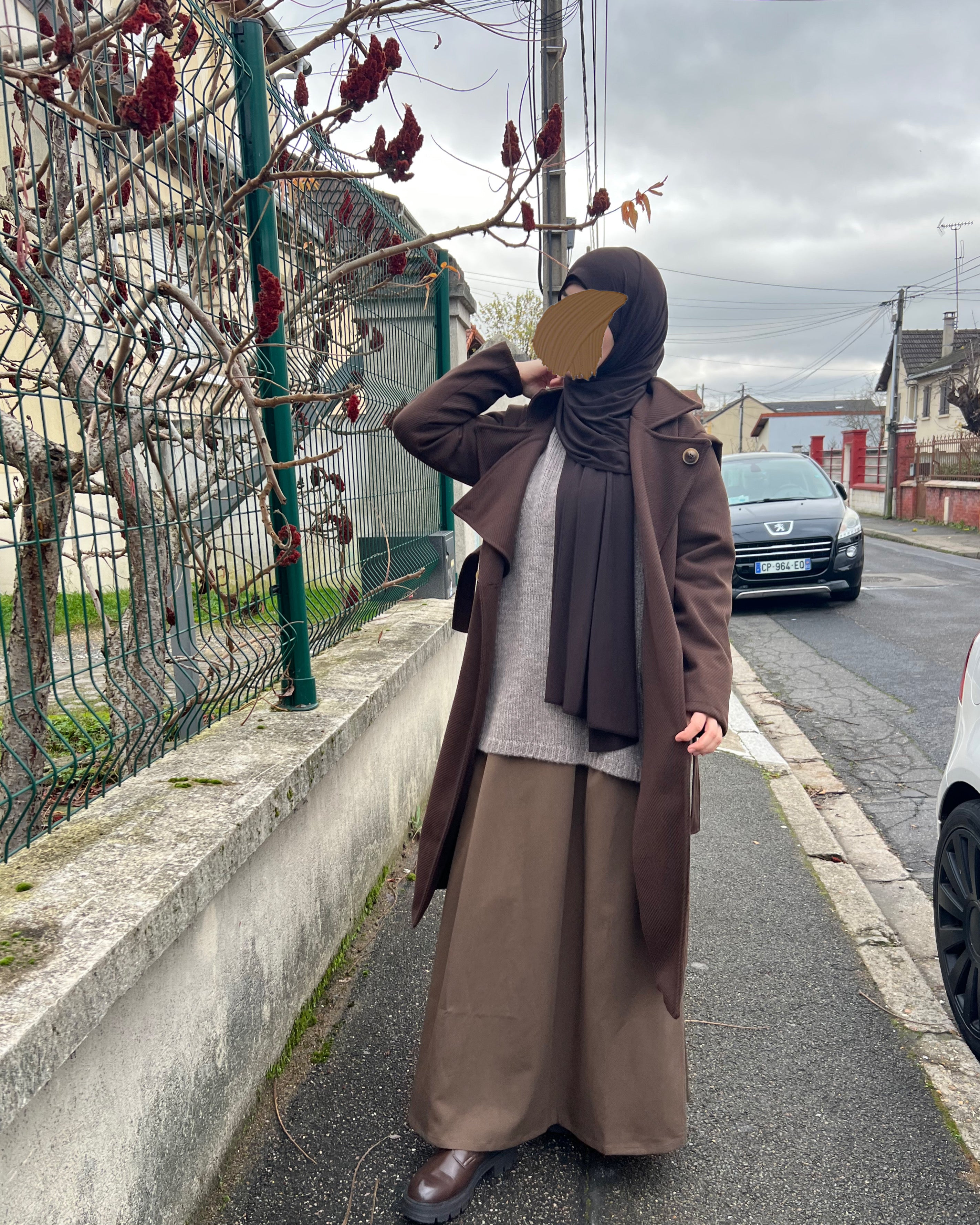 Manteau trench Élégance Modeste
