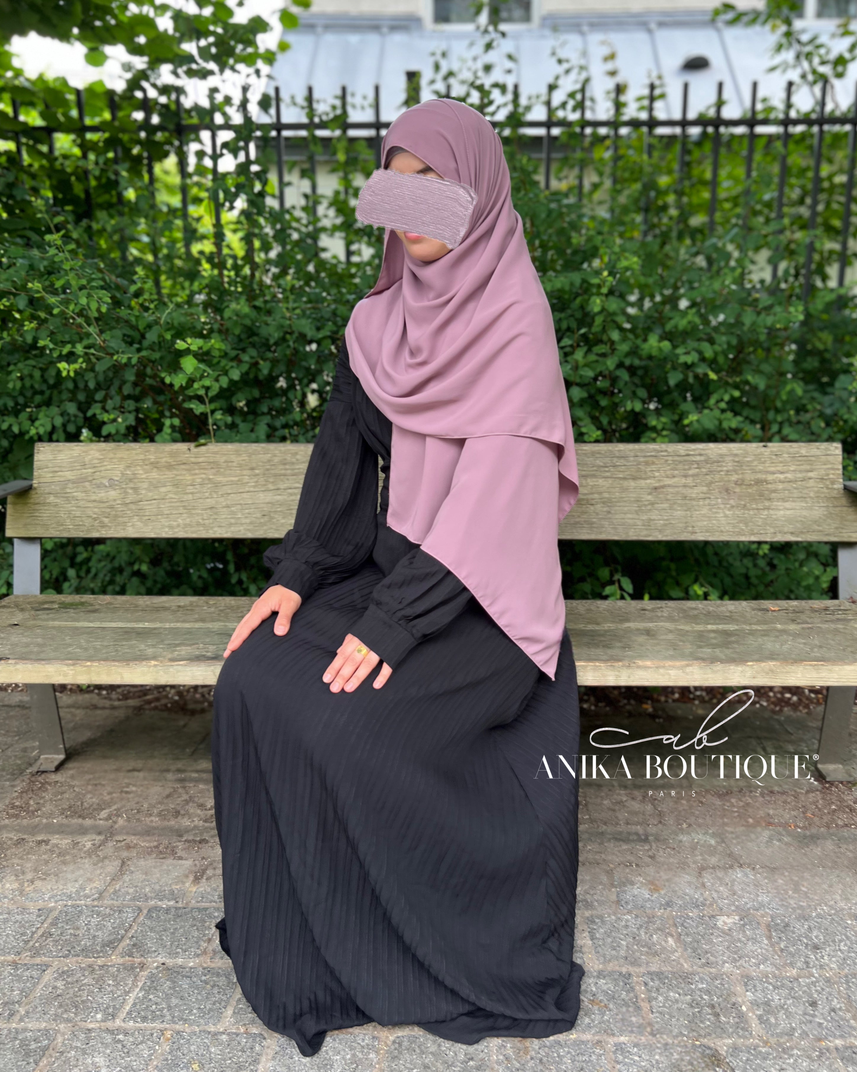Hijab soie de Medine Larissa