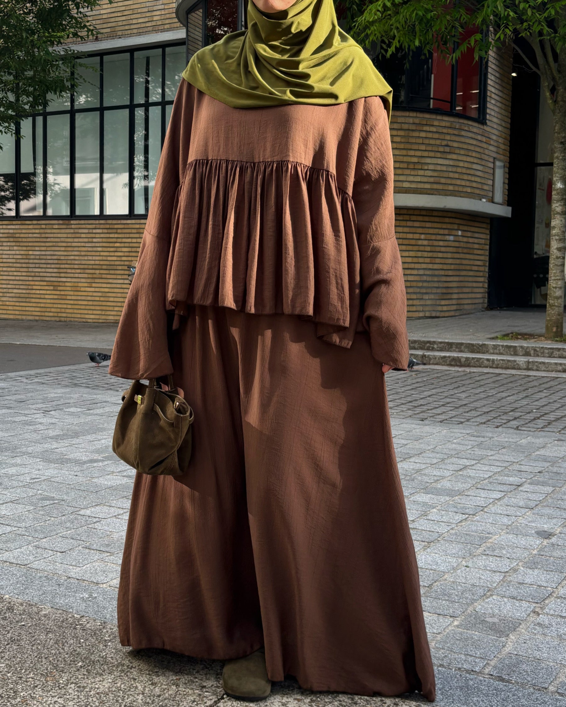 Ensemble Jupe & Tunique Fluide – Modest Fashion Été