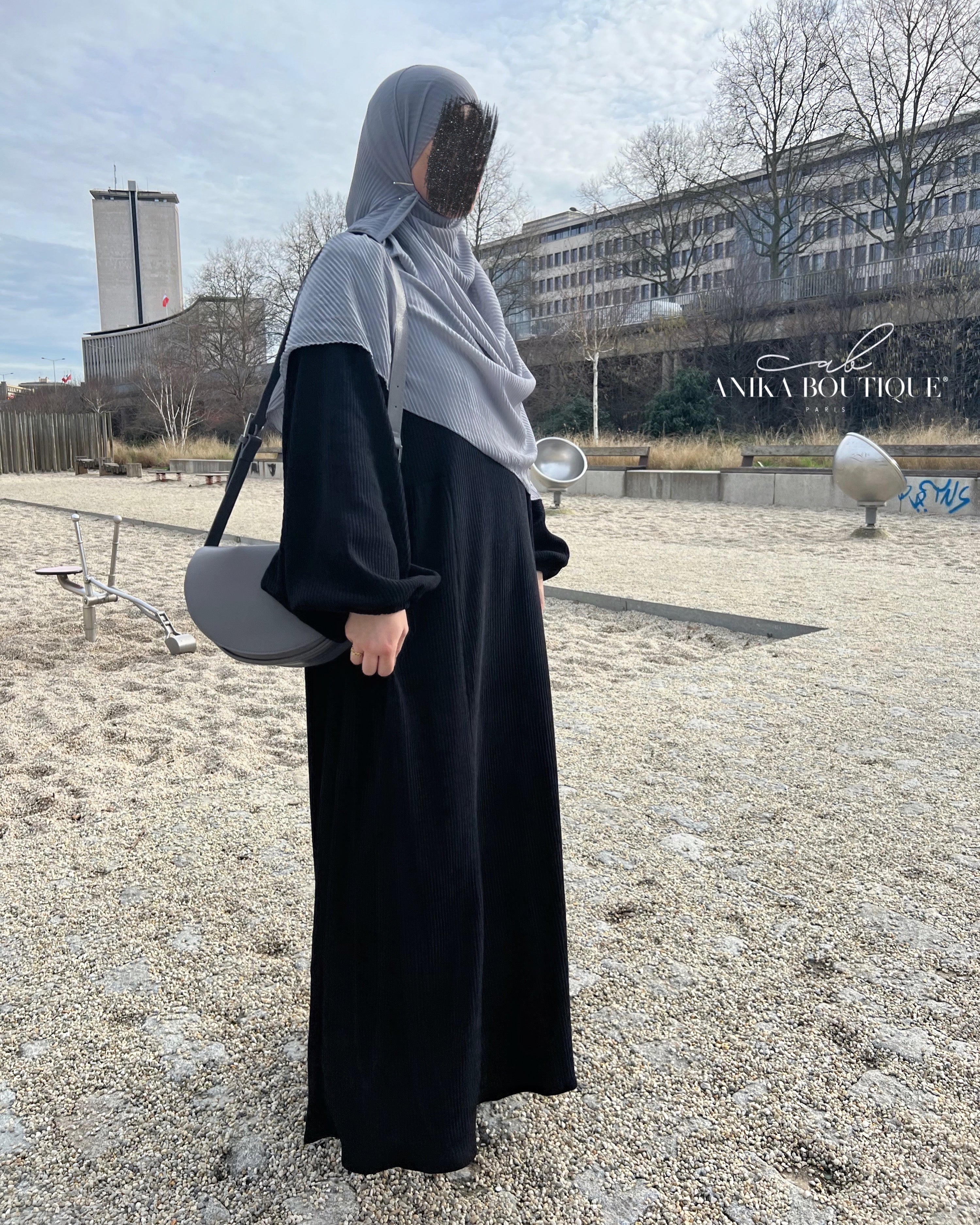 Abaya batoul en velours