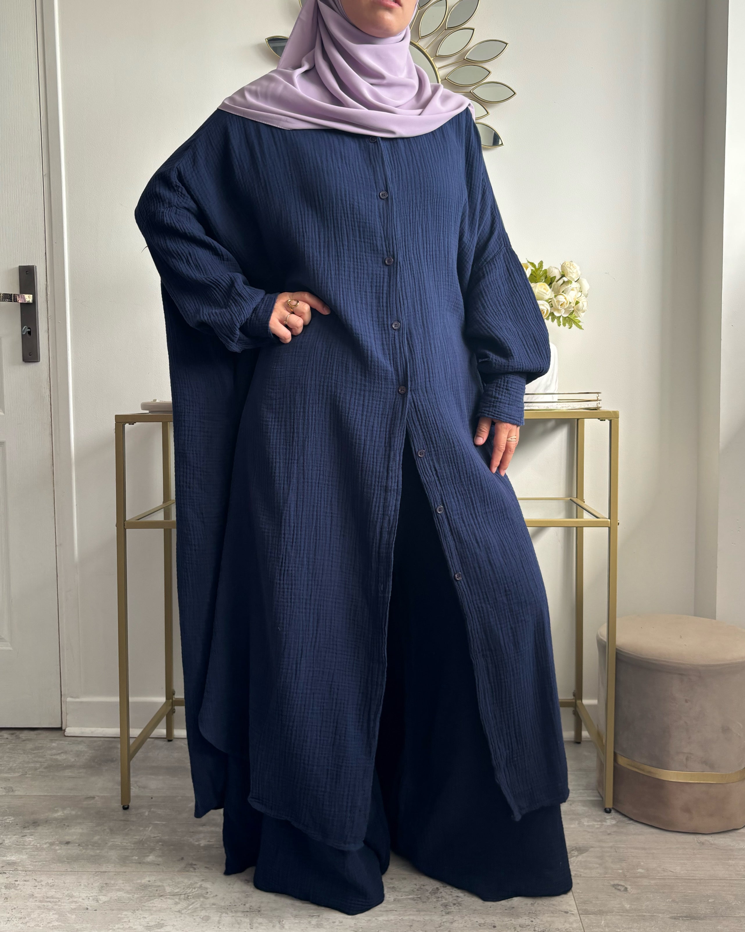 Ensemble Oversize – 100% Coton Texturé