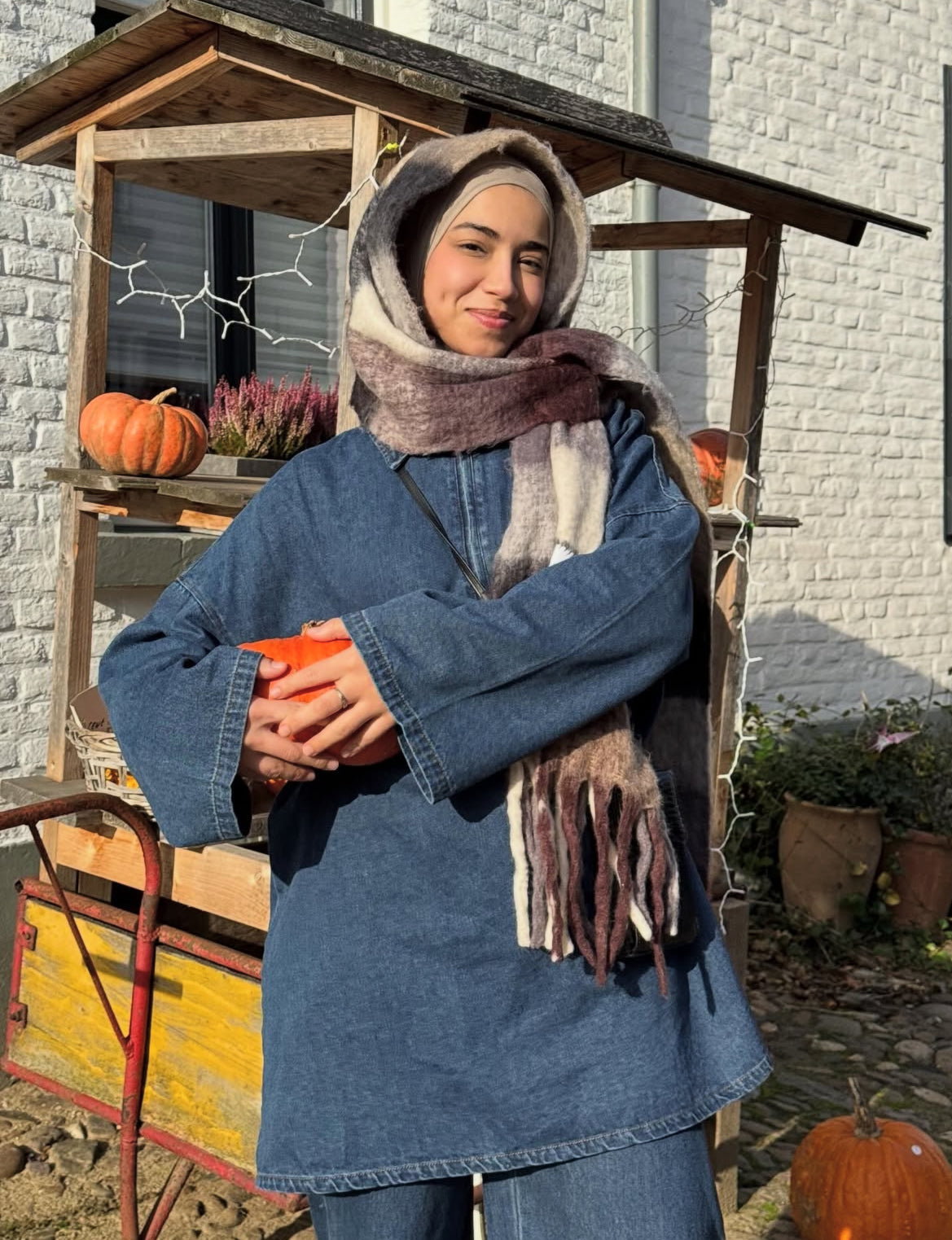 Ensemble Oversize Denim – Tunique & Pantalon