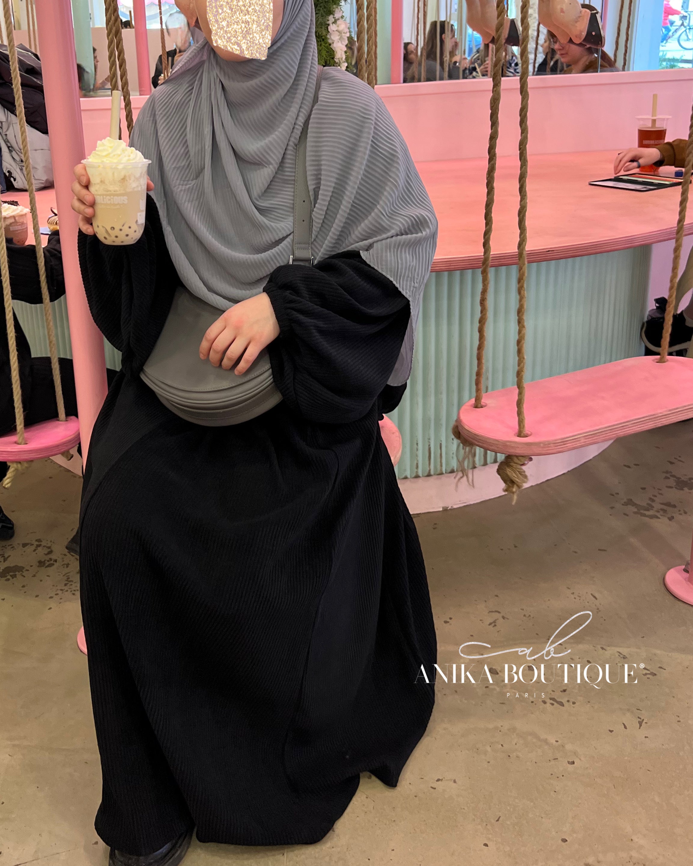 Abaya batoul en velours