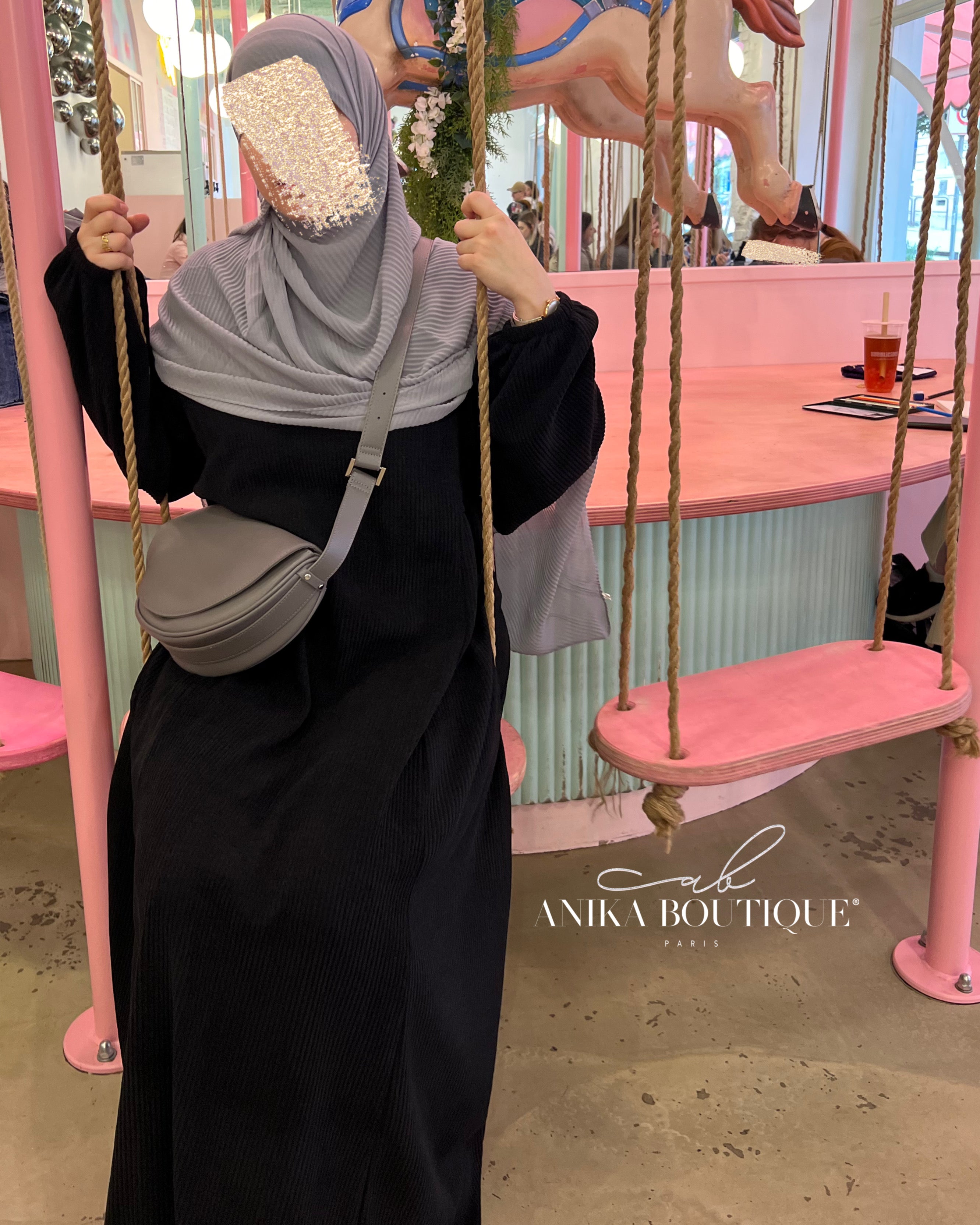 Abaya batoul en velours