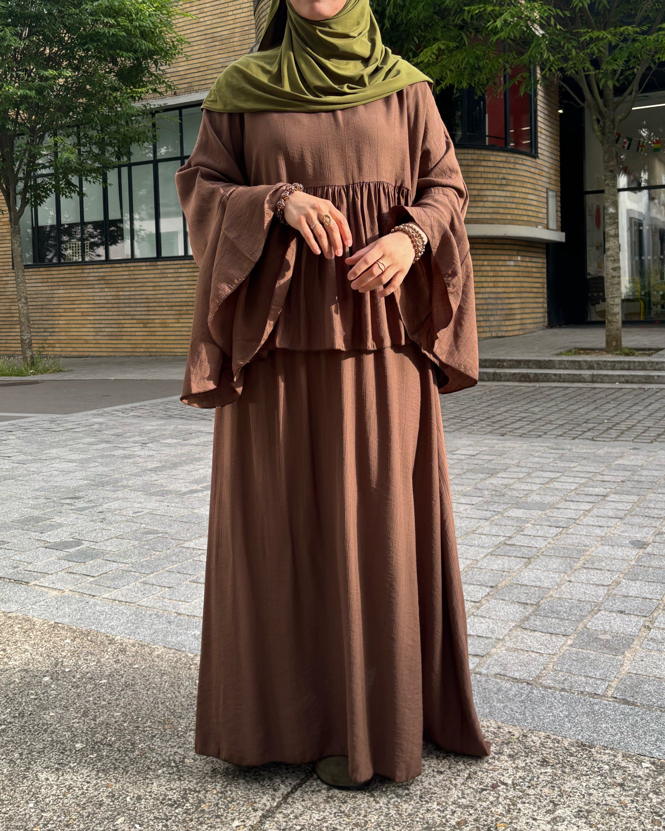 Ensemble Jupe & Tunique Fluide – Modest Fashion Été
