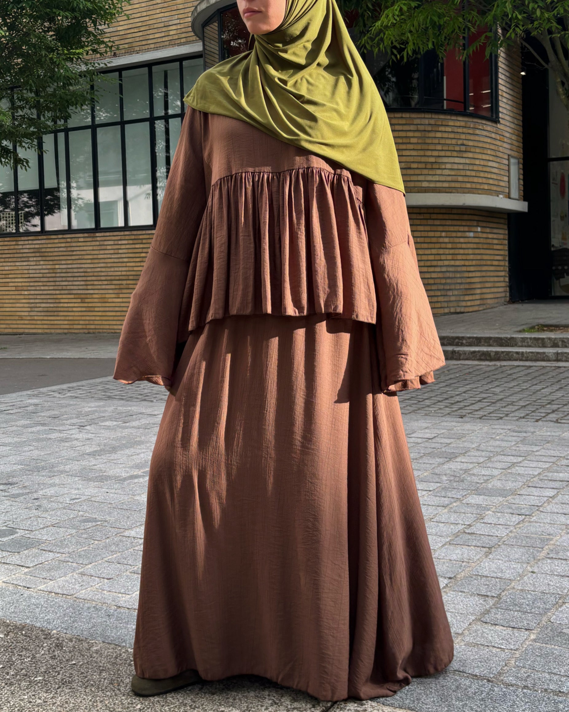 Ensemble Jupe & Tunique Fluide – Modest Fashion Été