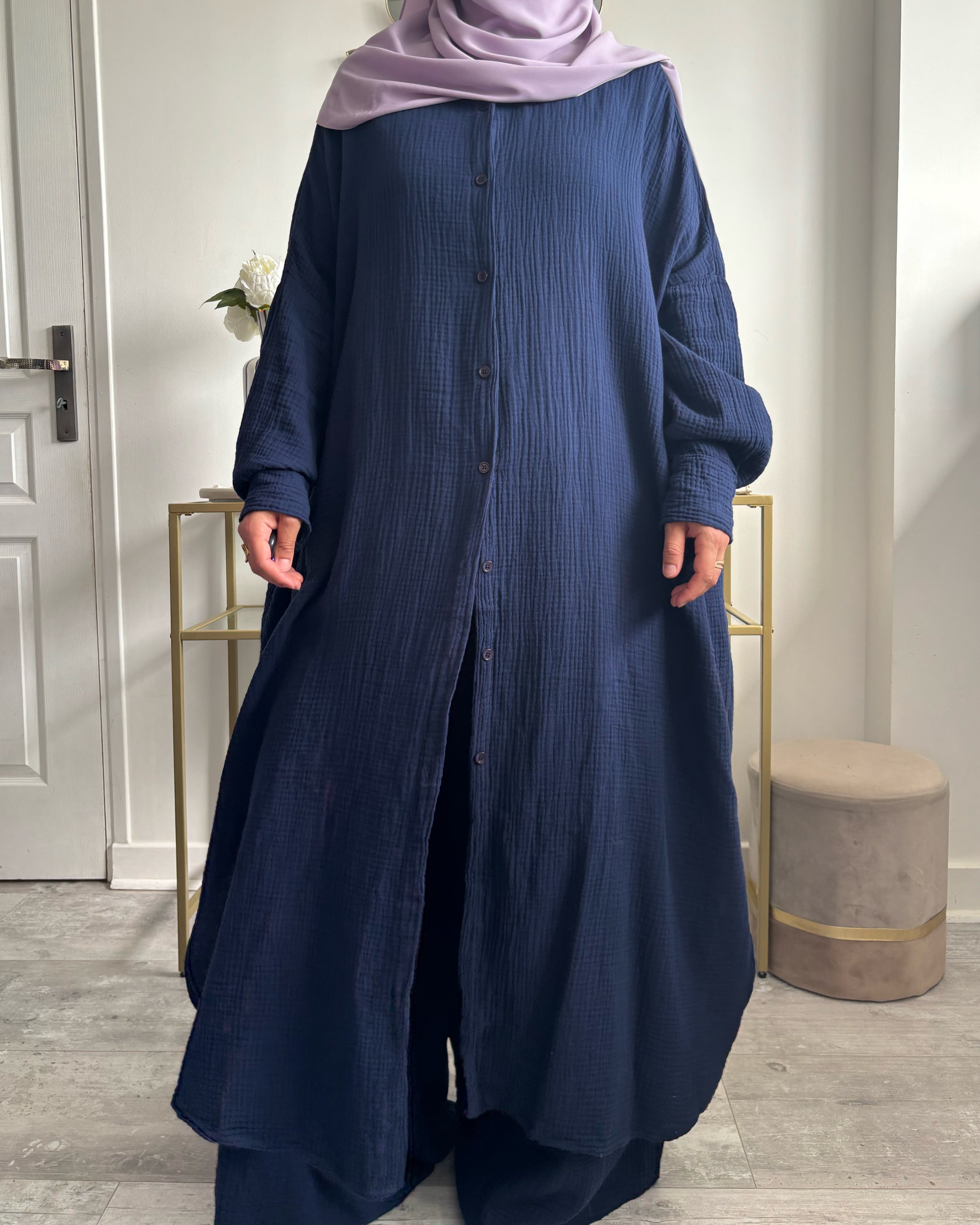 Ensemble Oversize – 100% Coton Texturé