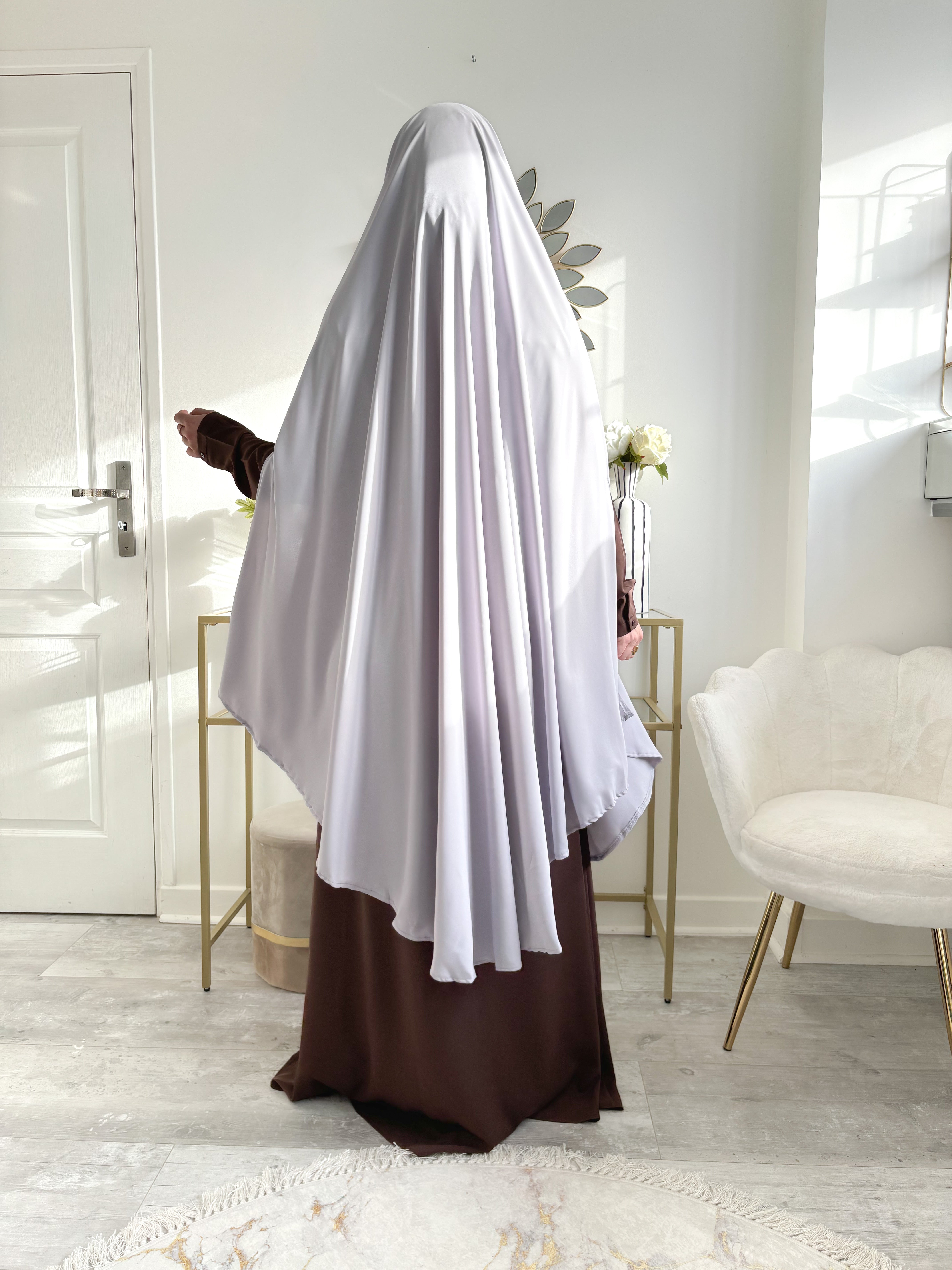 Khimar à fentes