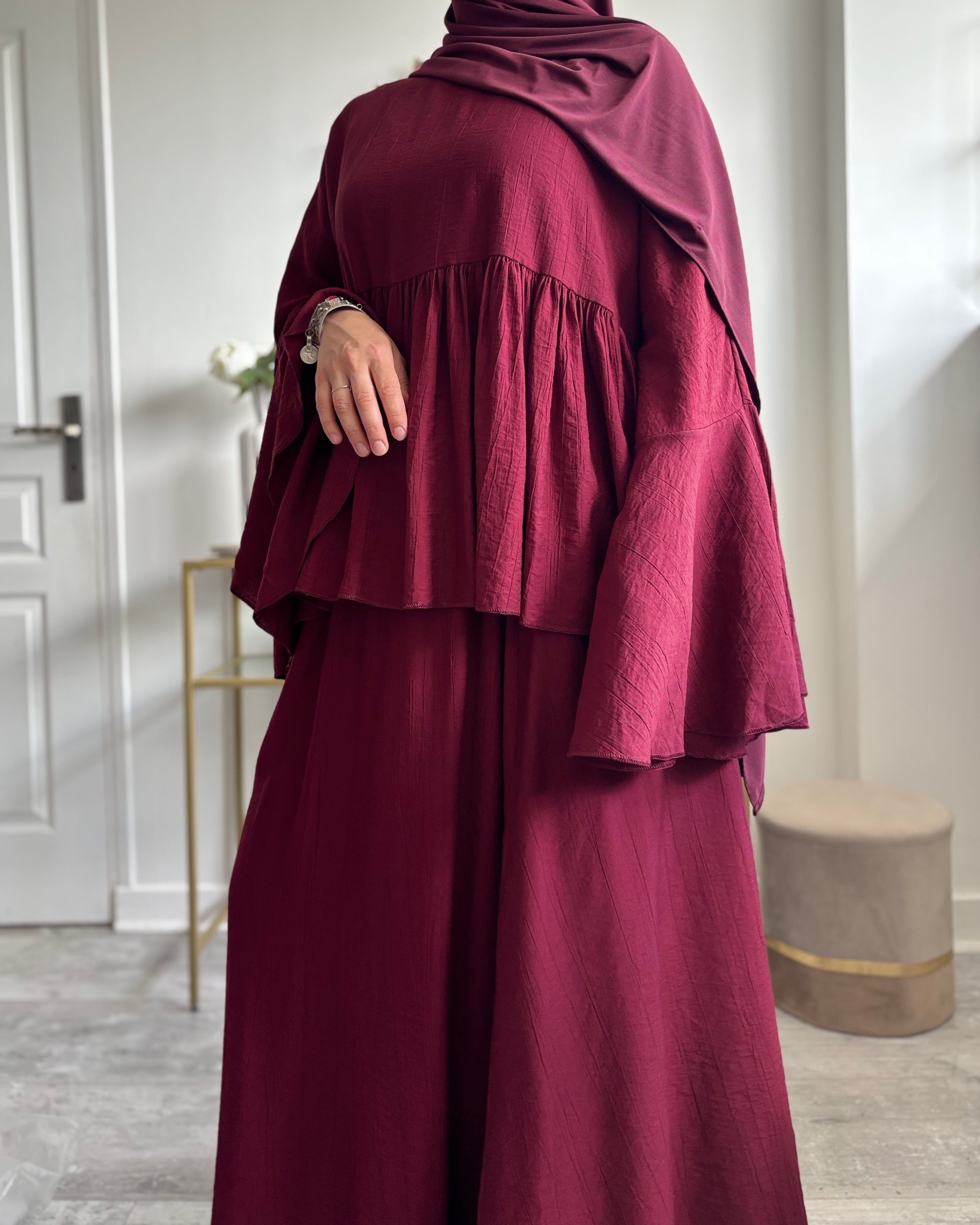 Ensemble Jupe & Tunique Fluide – Modest Fashion Été