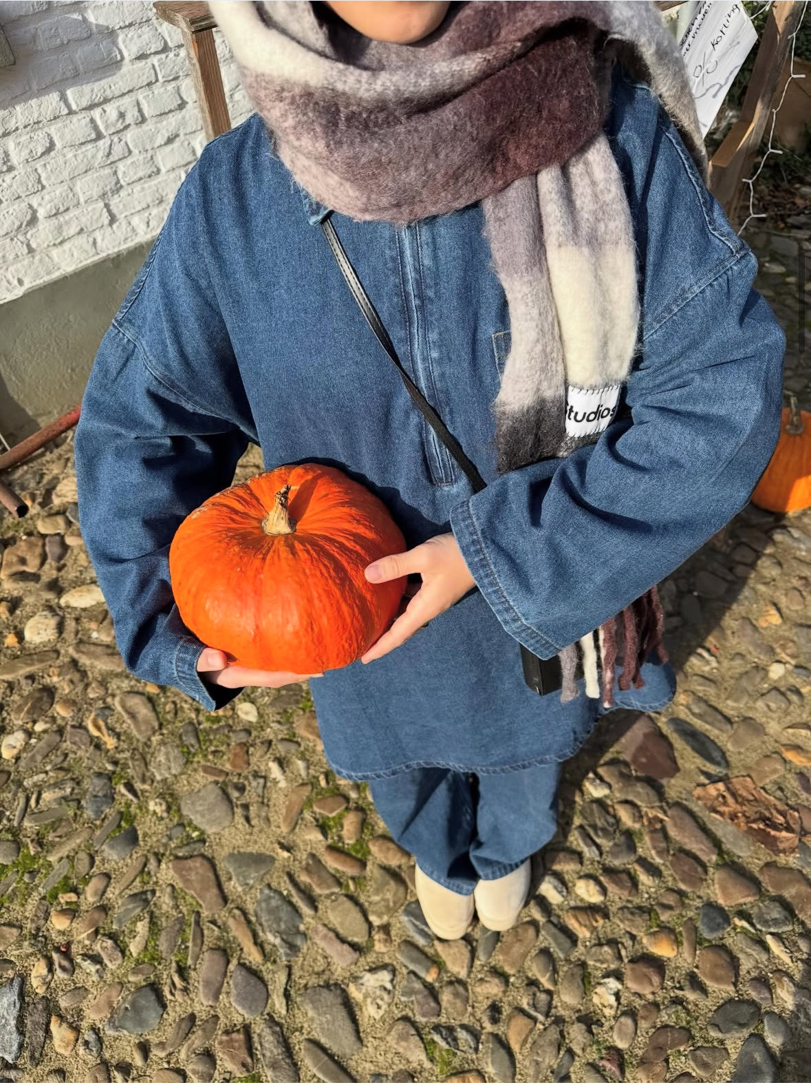 Ensemble Oversize Denim – Tunique & Pantalon