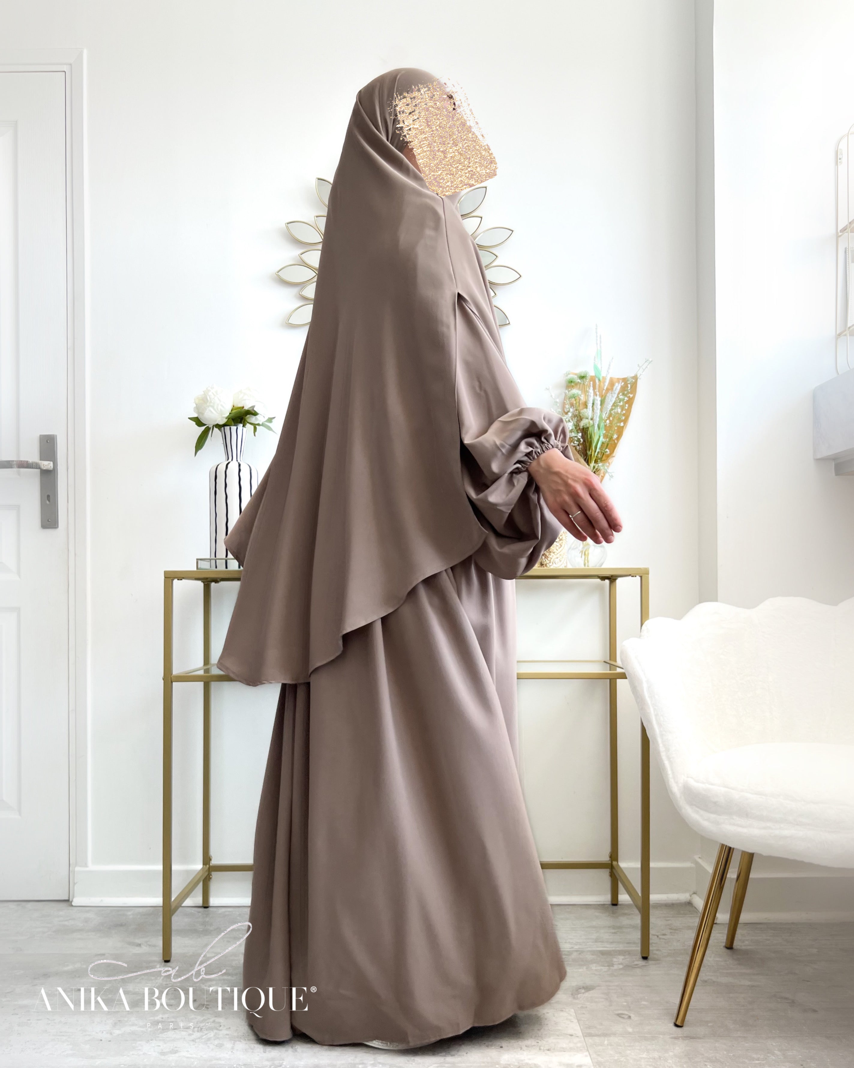 Khimar asymétrique