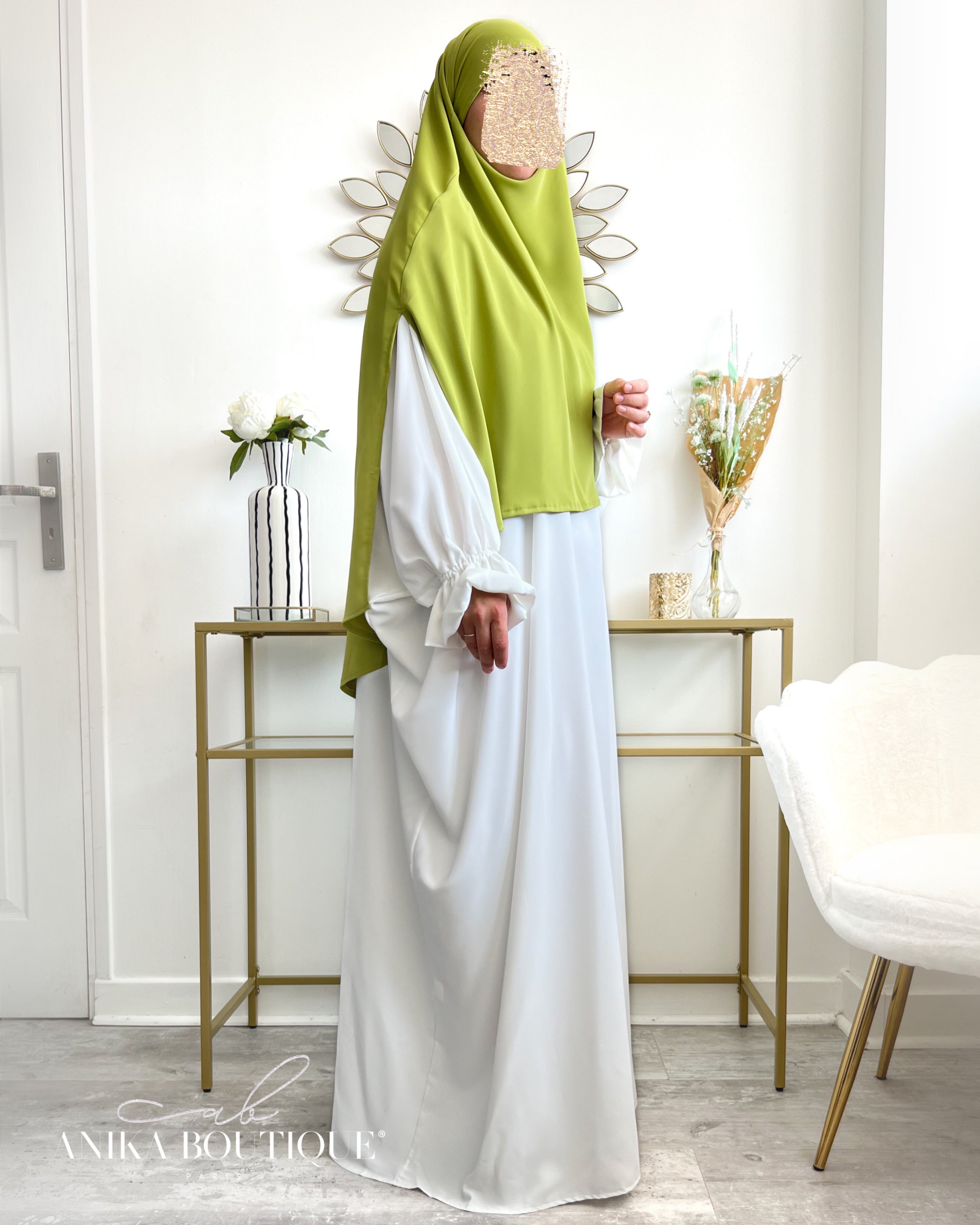 Khimar asymétrique