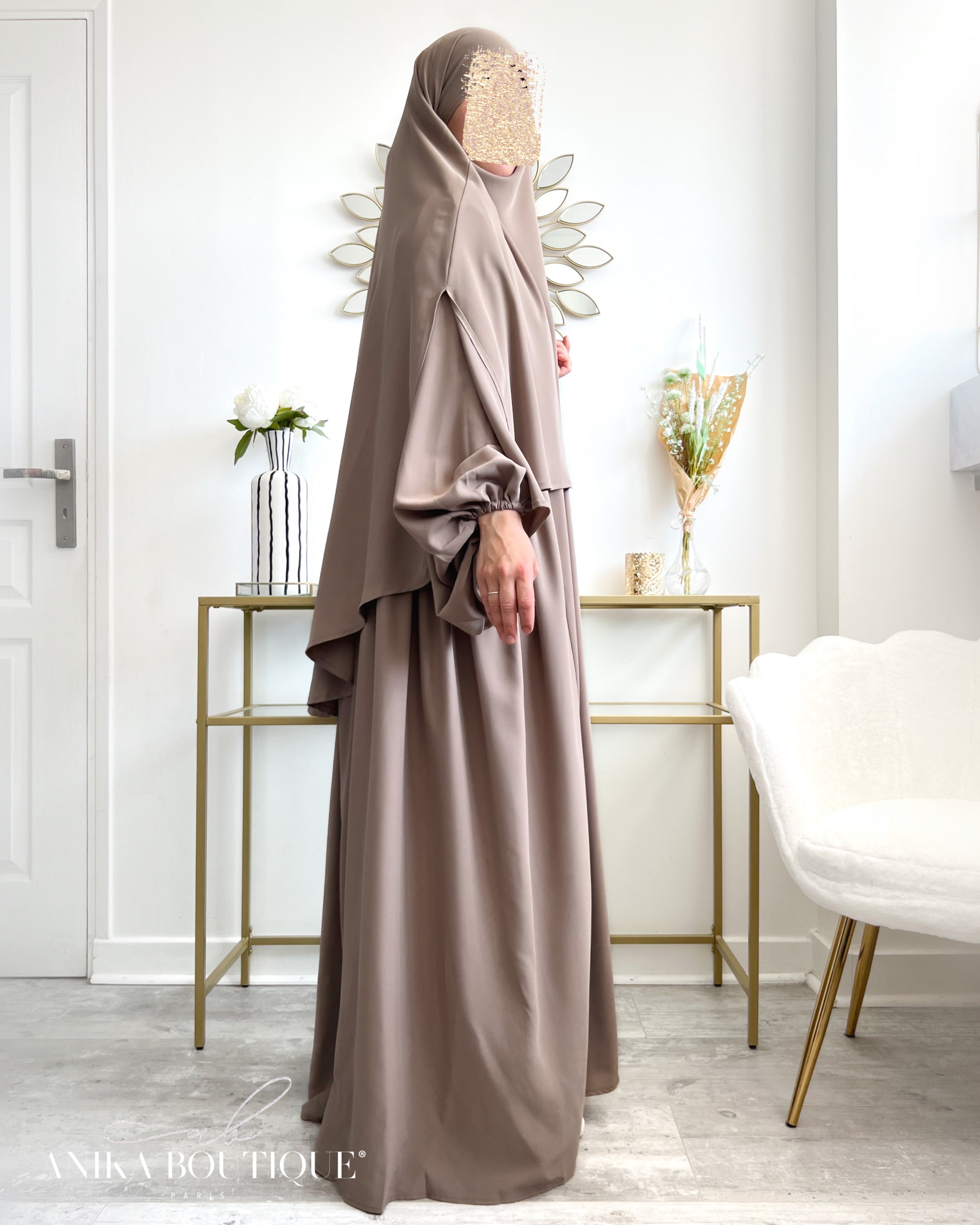 Khimar asymétrique