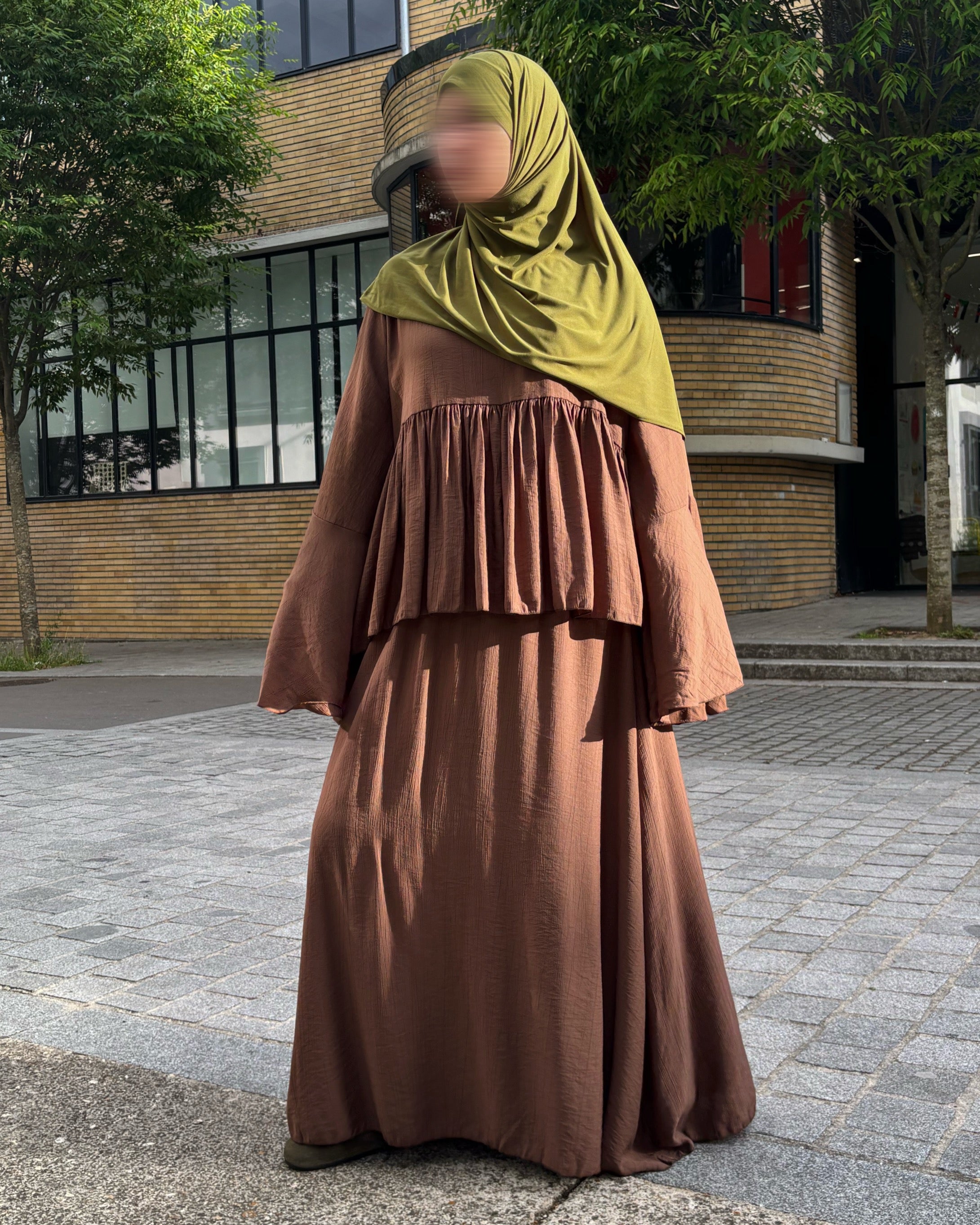 Ensemble Jupe & Tunique Fluide – Modest Fashion Été
