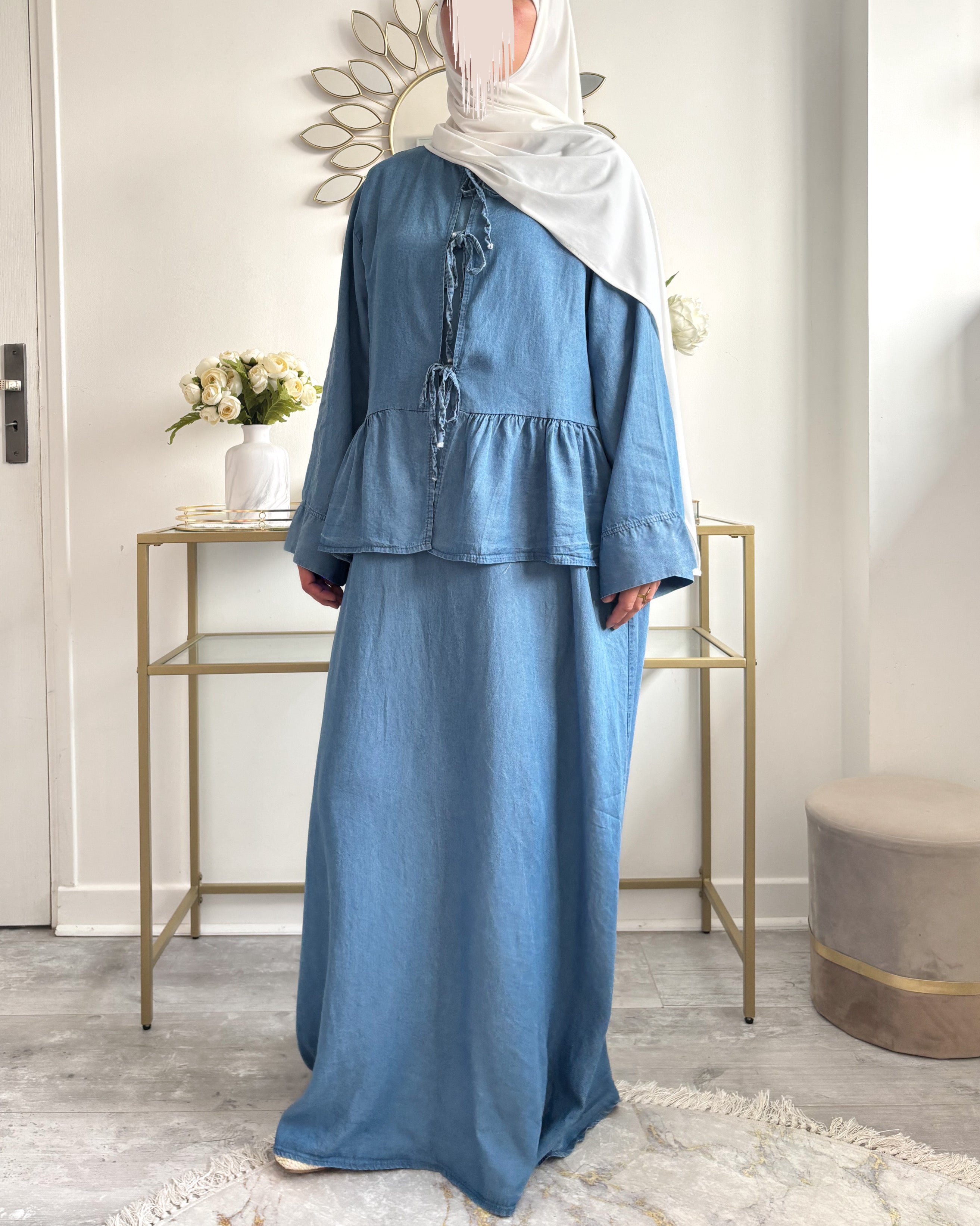 Ensemble Modeste en Tencel – Léger, Élégant et 100% Pudeur pour l’Été