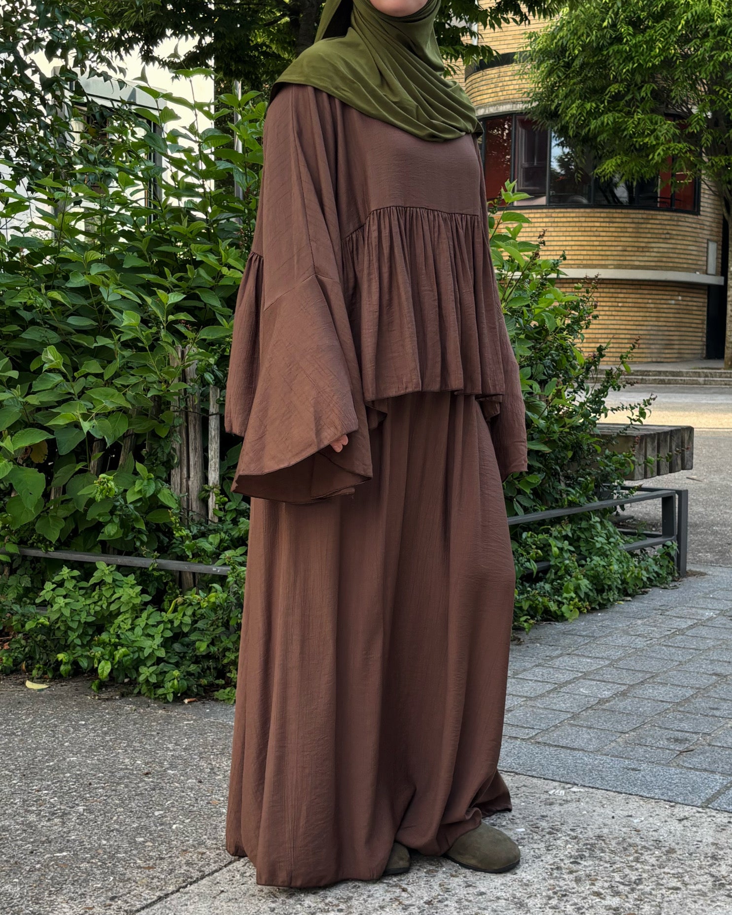 Ensemble Jupe & Tunique Fluide – Modest Fashion Été