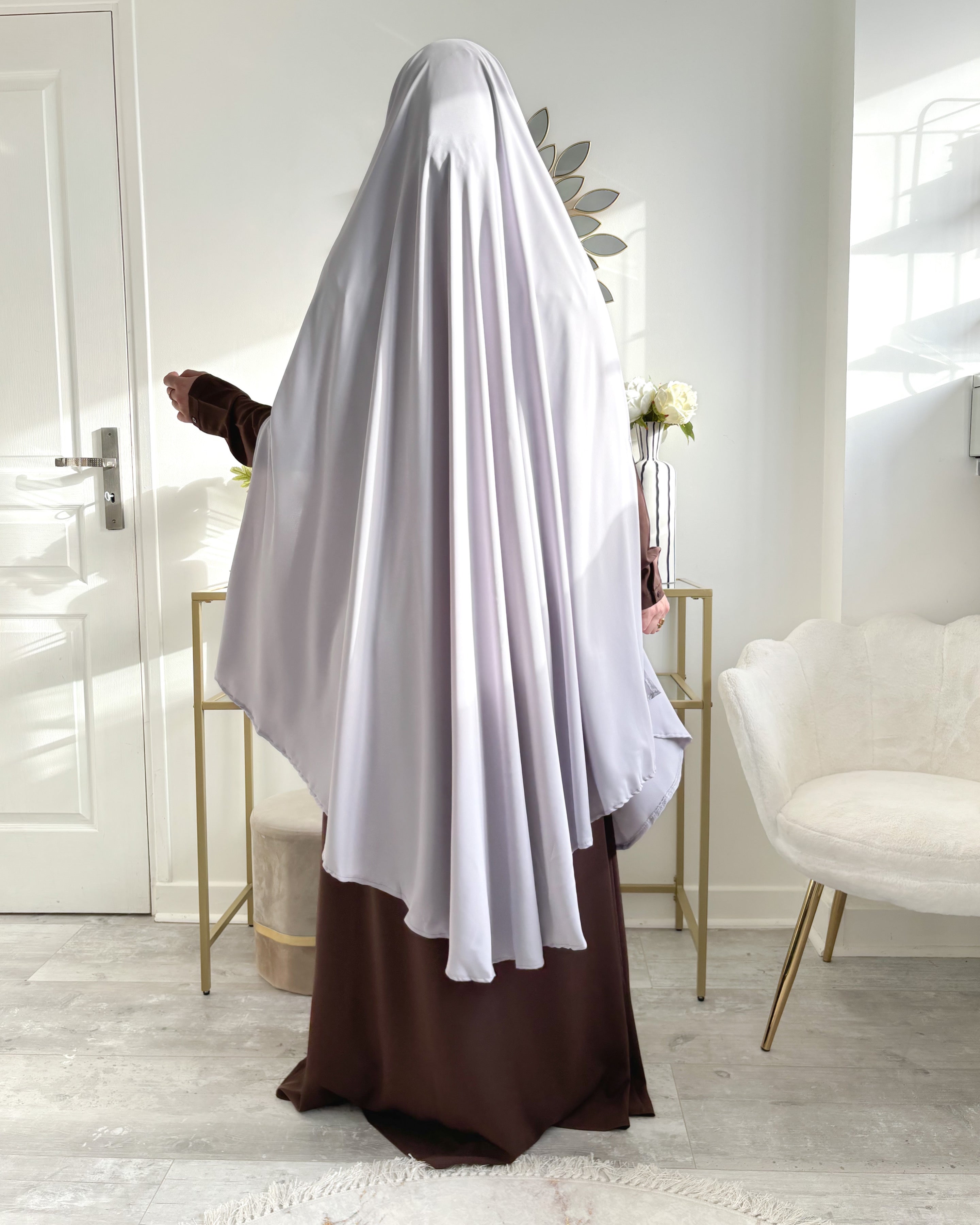 Khimar à fentes
