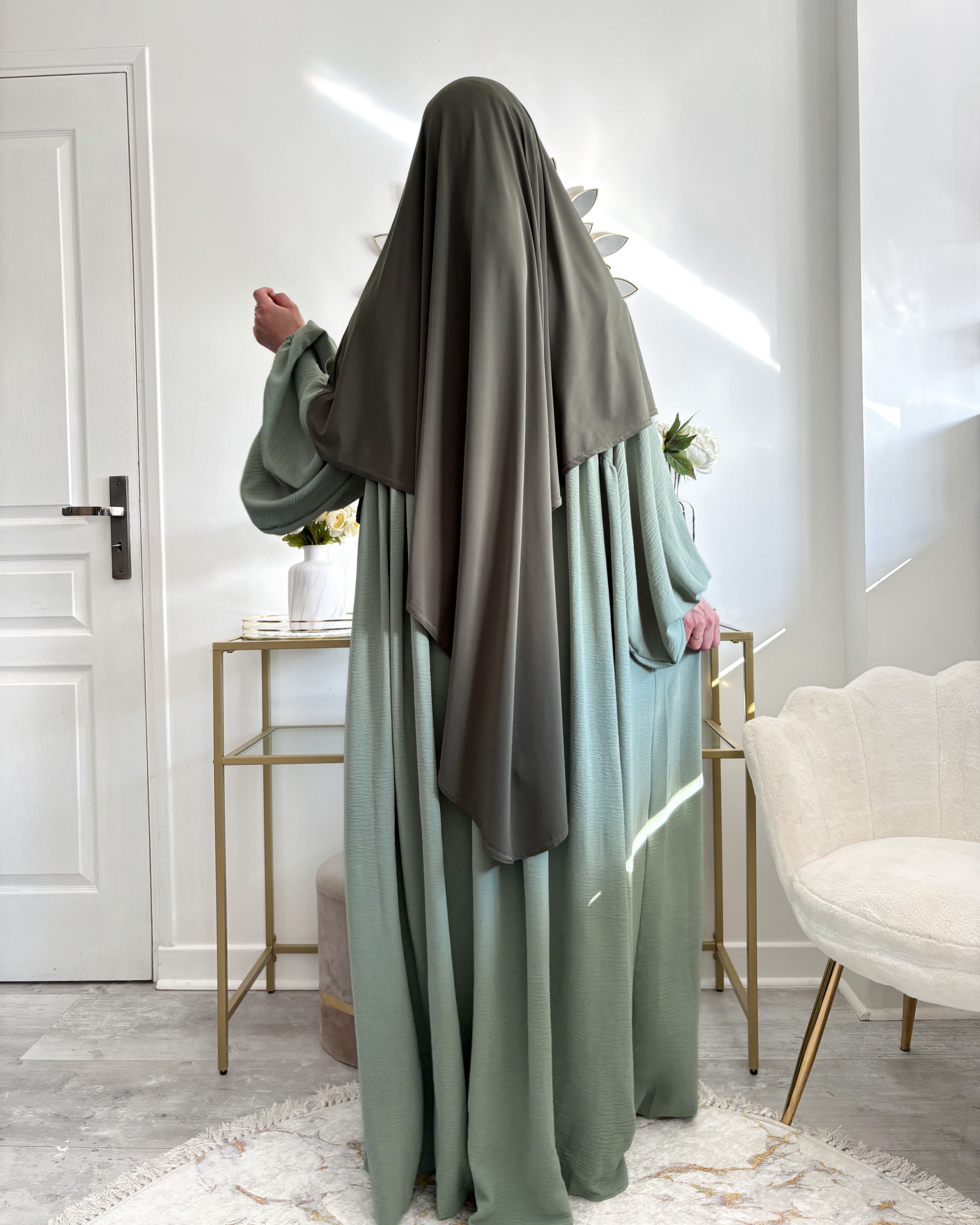 Khimar Jersey Premium – Confort, Élégance et Opacité