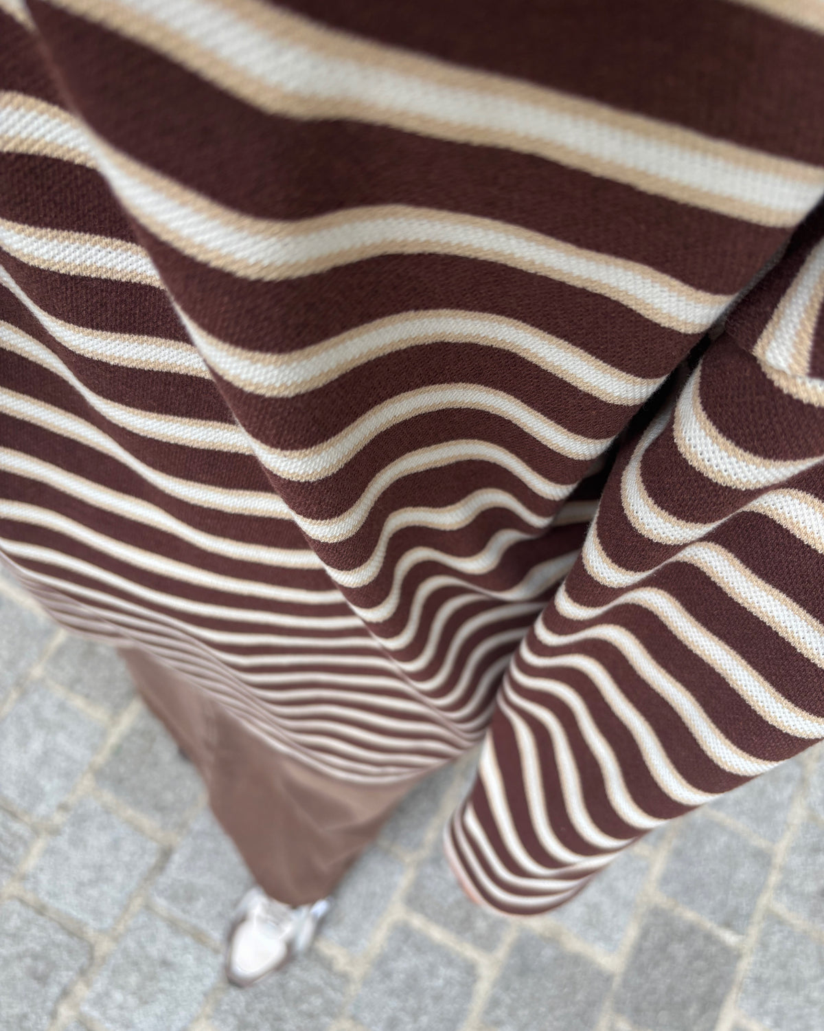 Polo long oversize femme en coton piqué – Modest Fashion