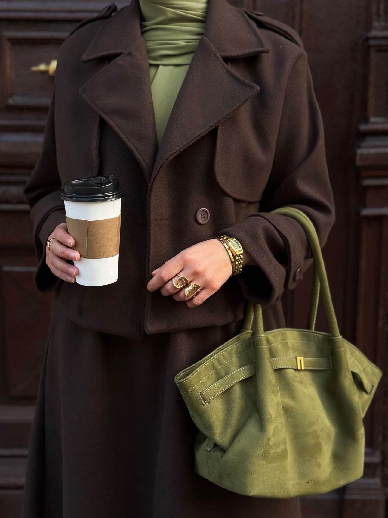 Ensemble Trench Classique & Intemporel | Modest Fashion Chic