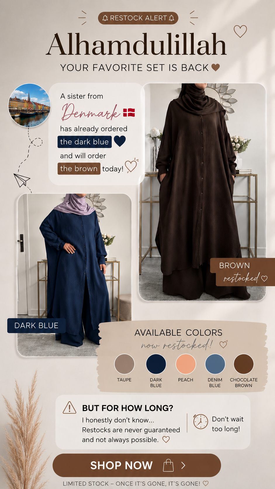 Ensemble Oversize – 100% Coton Texturé
