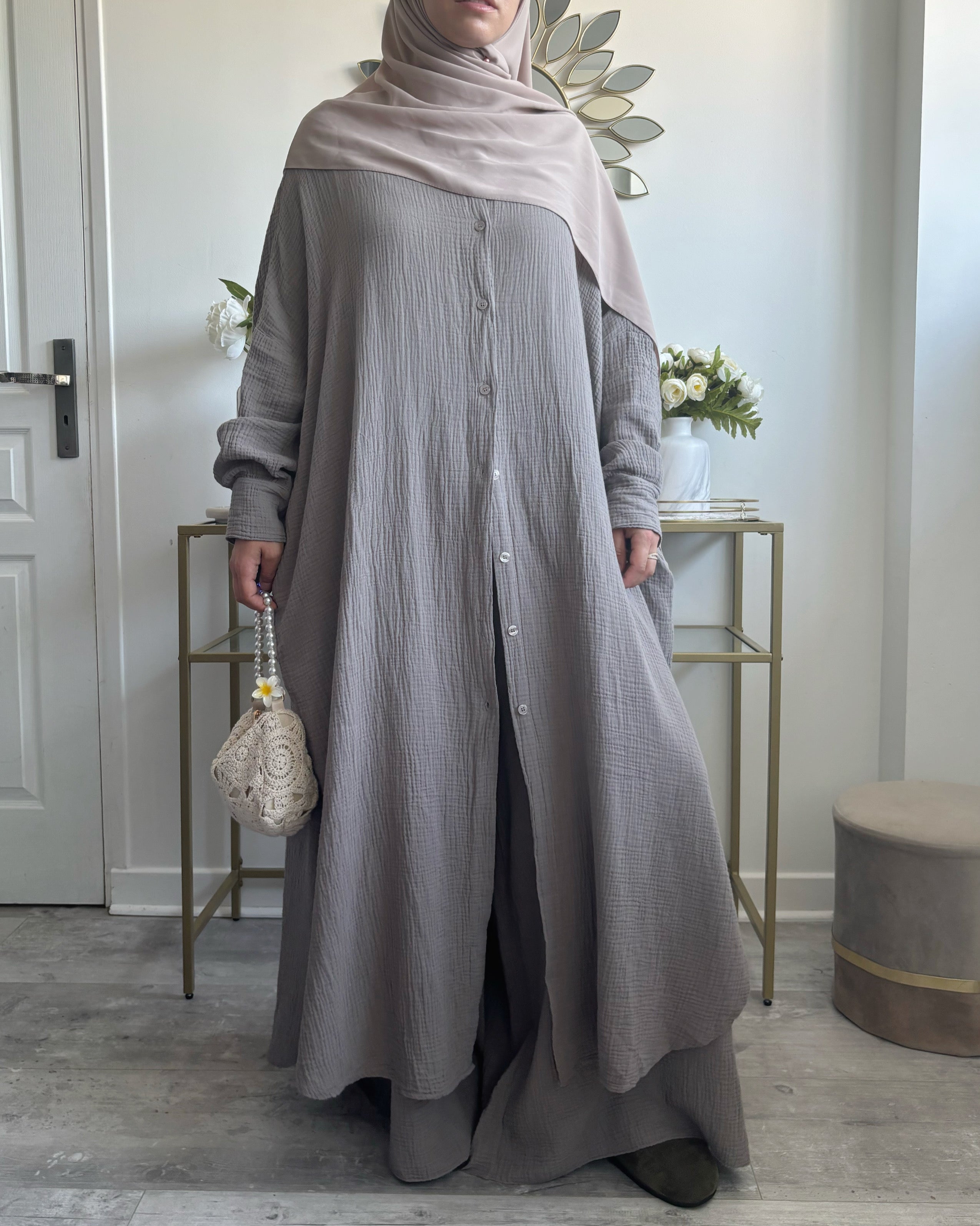 Ensemble Oversize – 100% Coton Texturé