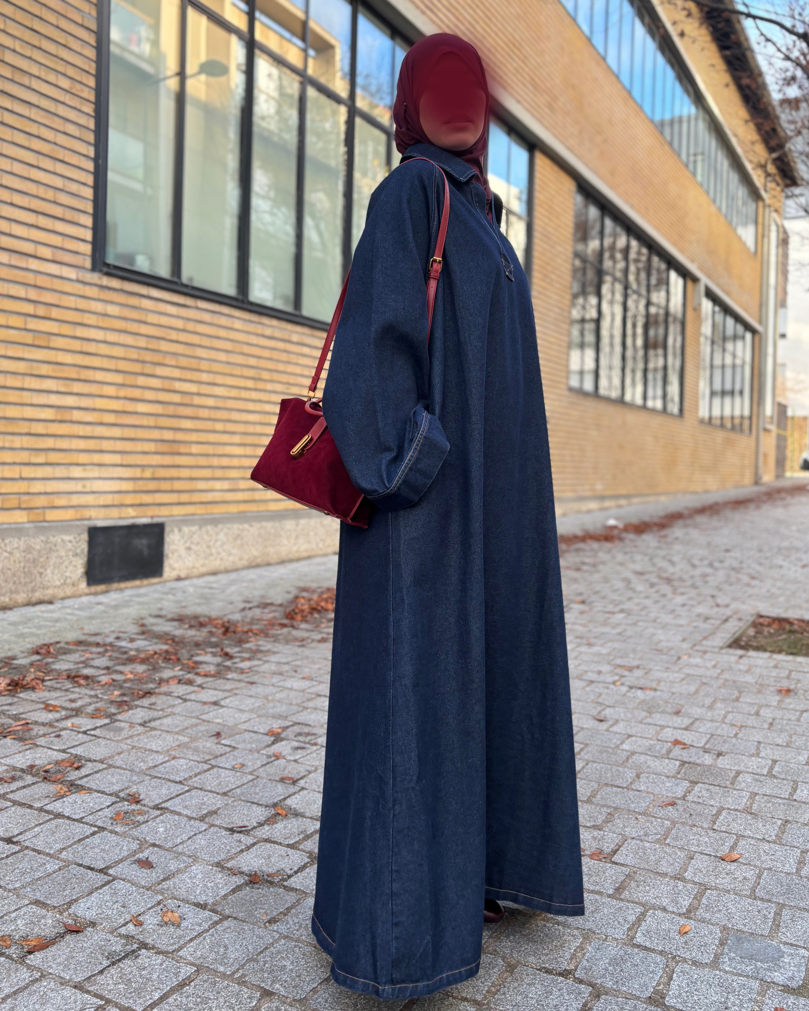 Abaya Jean – Denim Brut