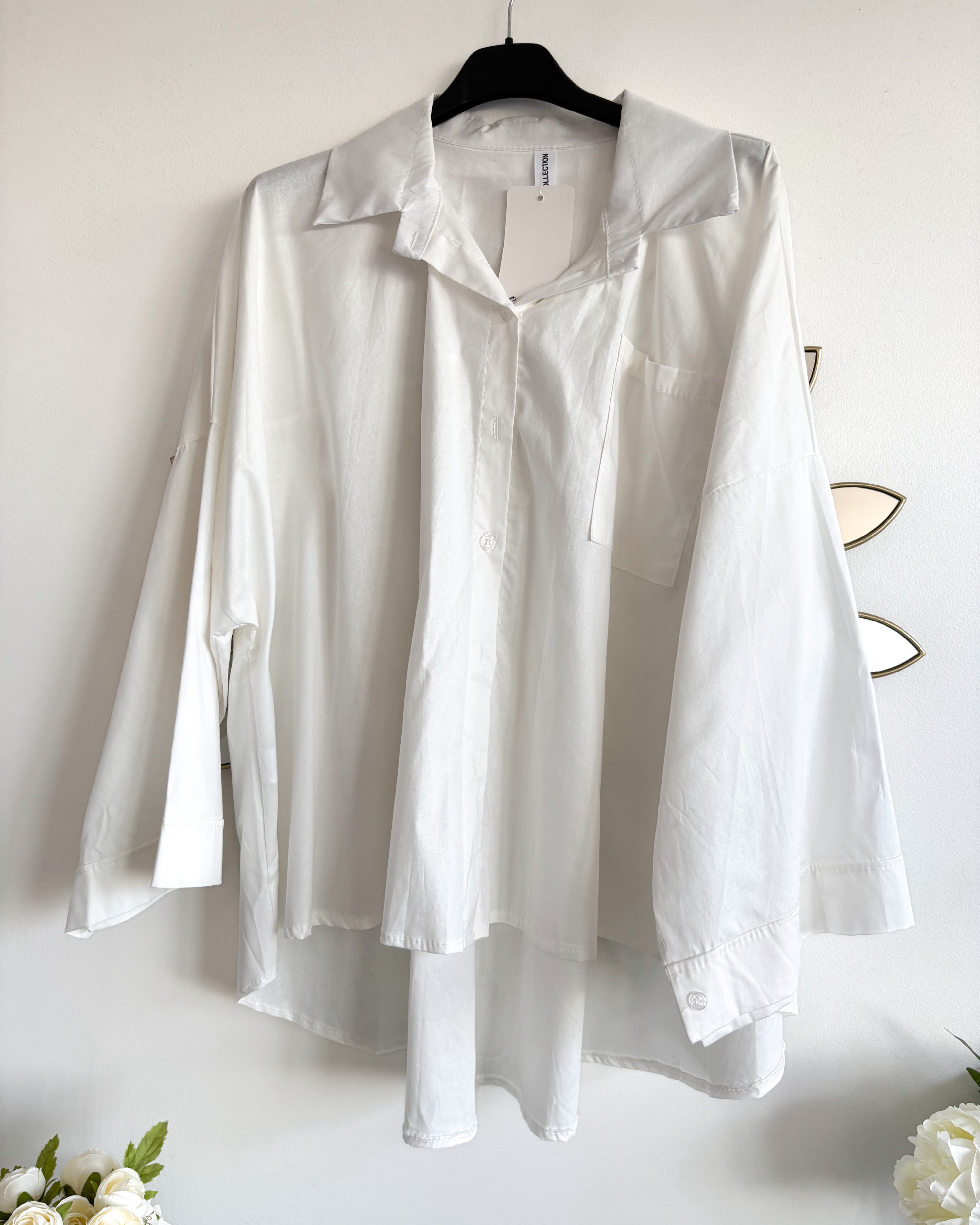 chemise en coton ample pour mettre avec une jupe longue par exemple