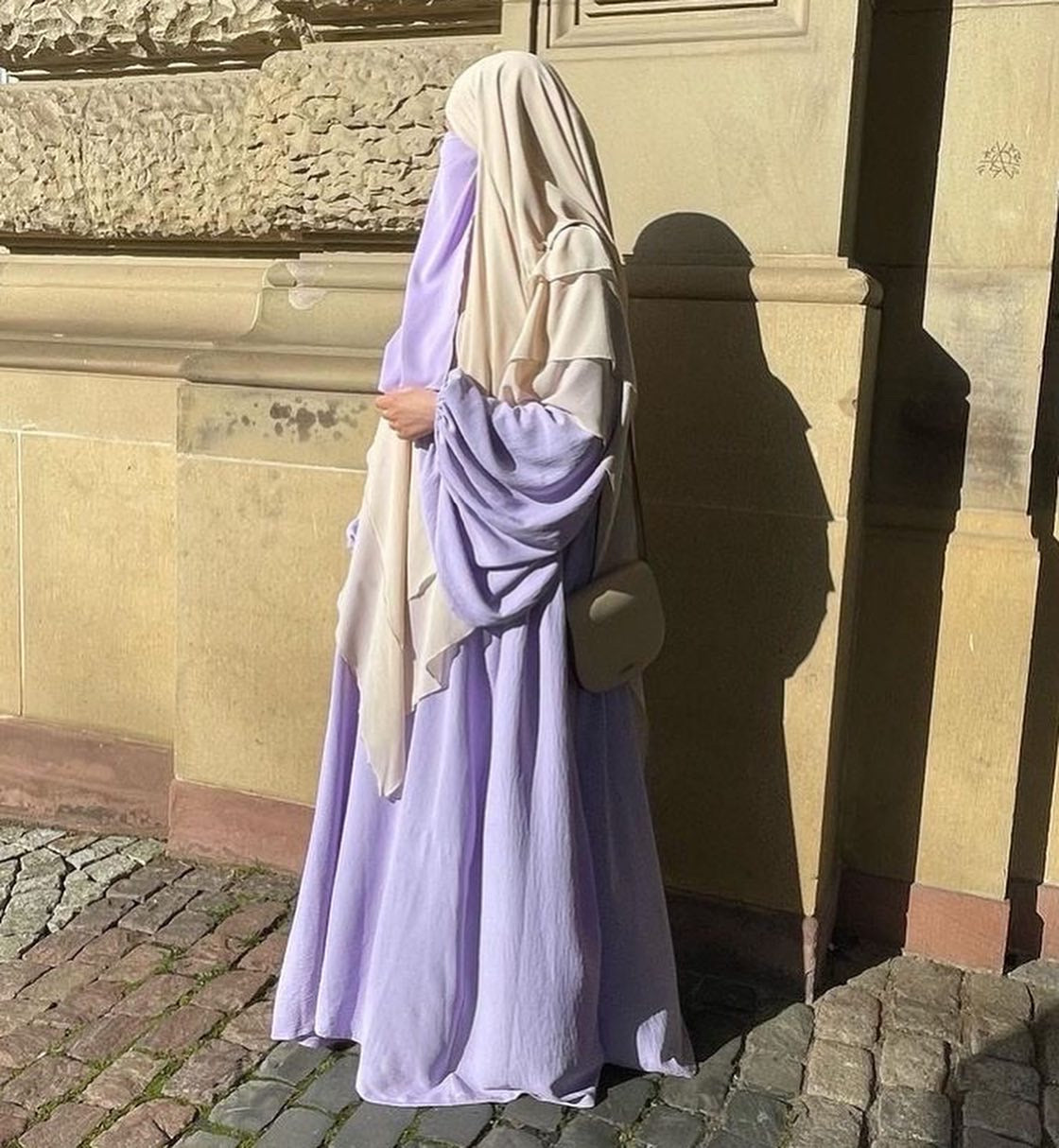 Abaya NOURA manches bouffantes