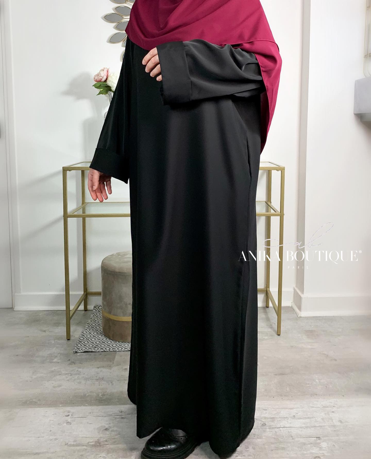 Abaya basic noire