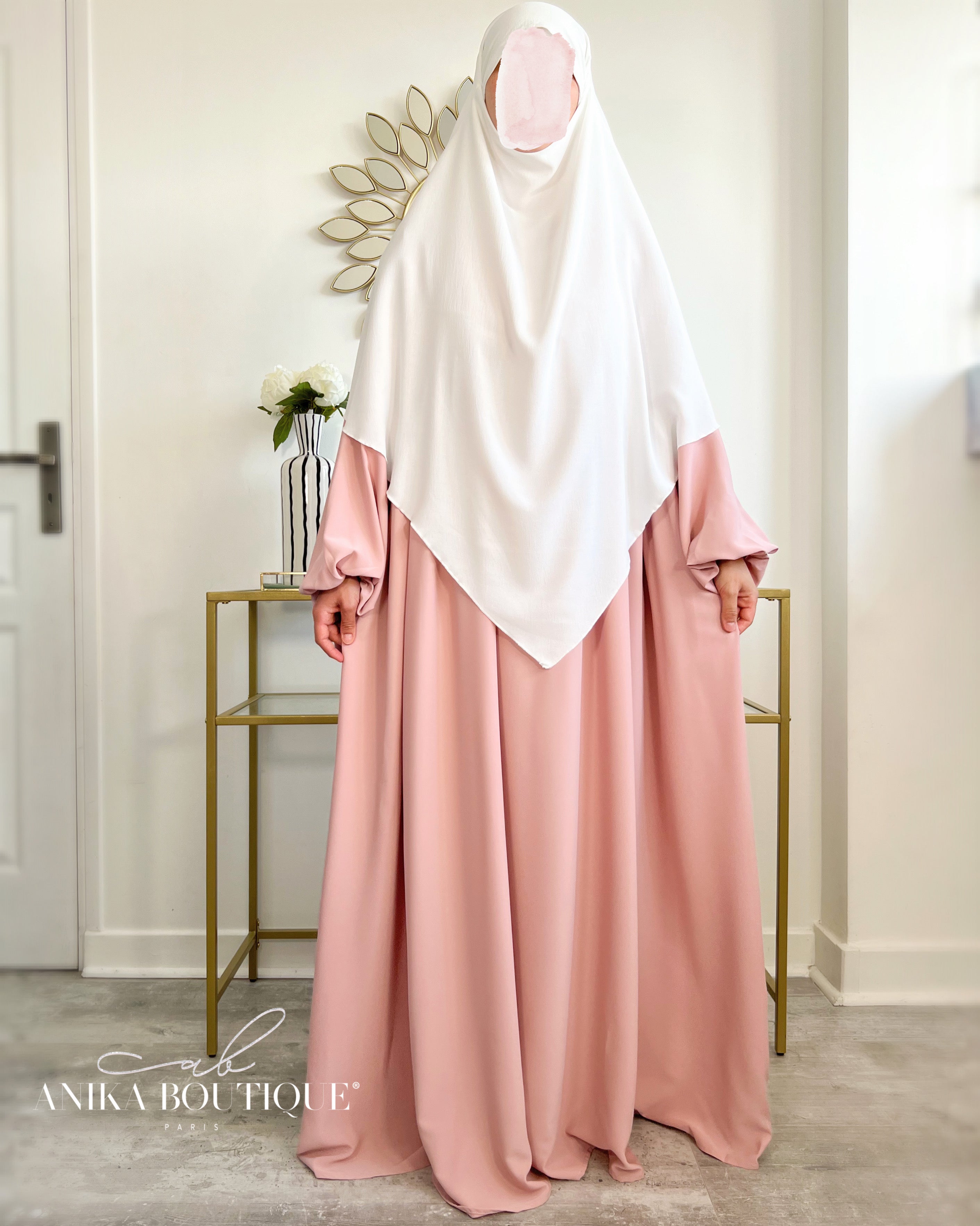 Abaya Naïla Tall pour sœur 1m80