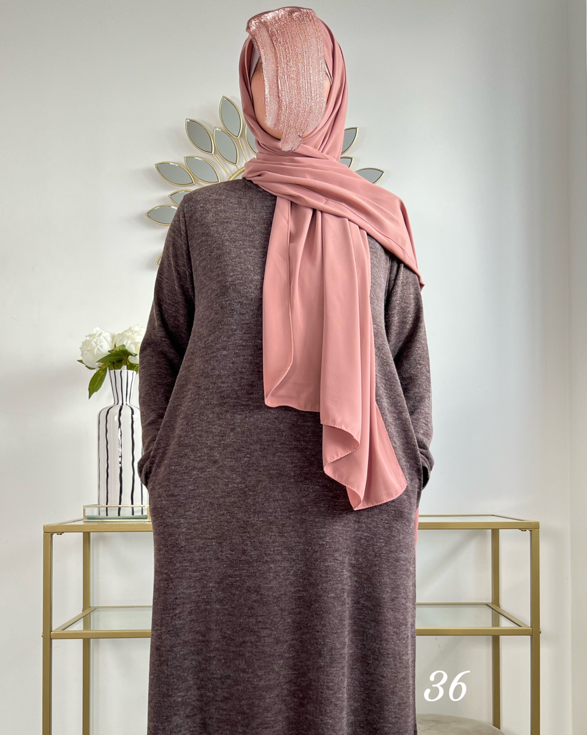 Hijab soie de Medine Larissa