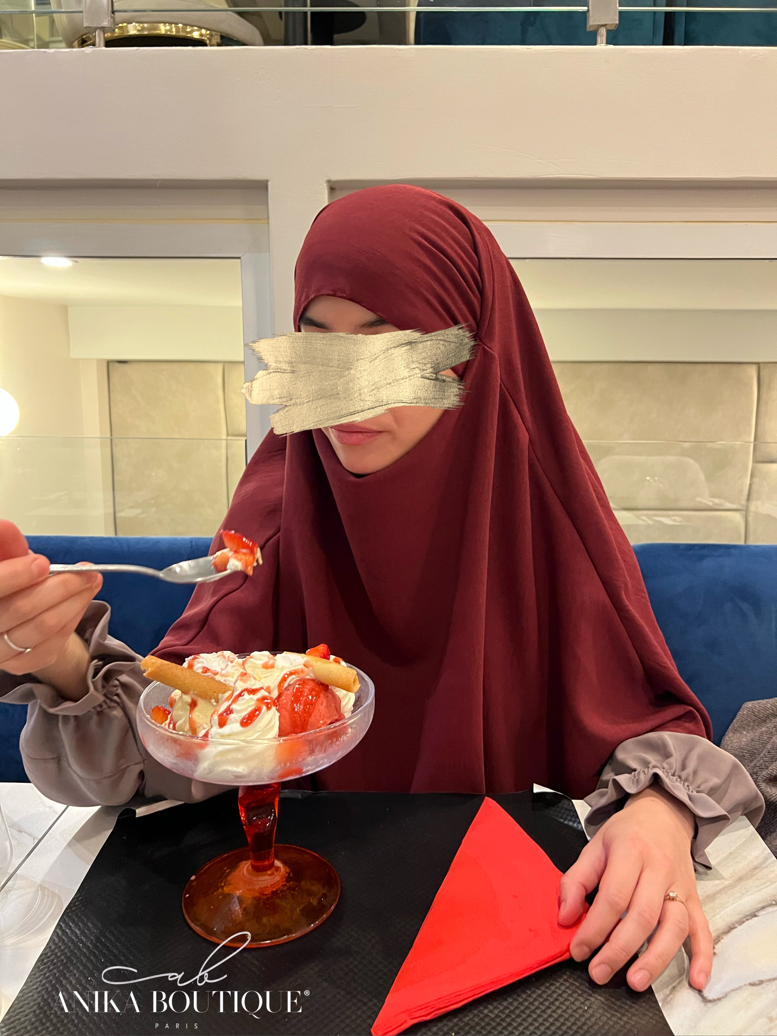 Khimar jazz moyen premium Anika Creation