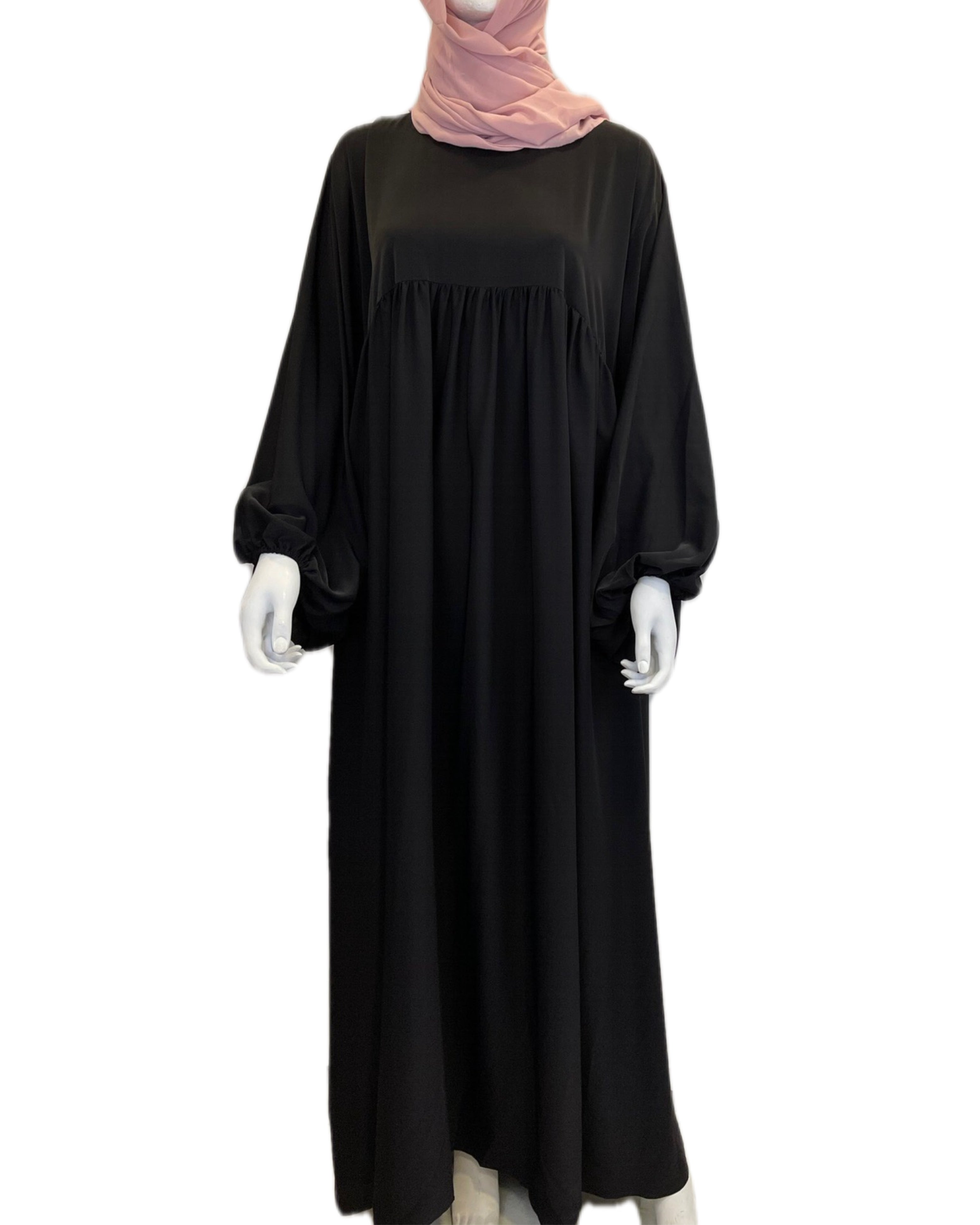 Abaya Naïla Tall pour sœur 1m80