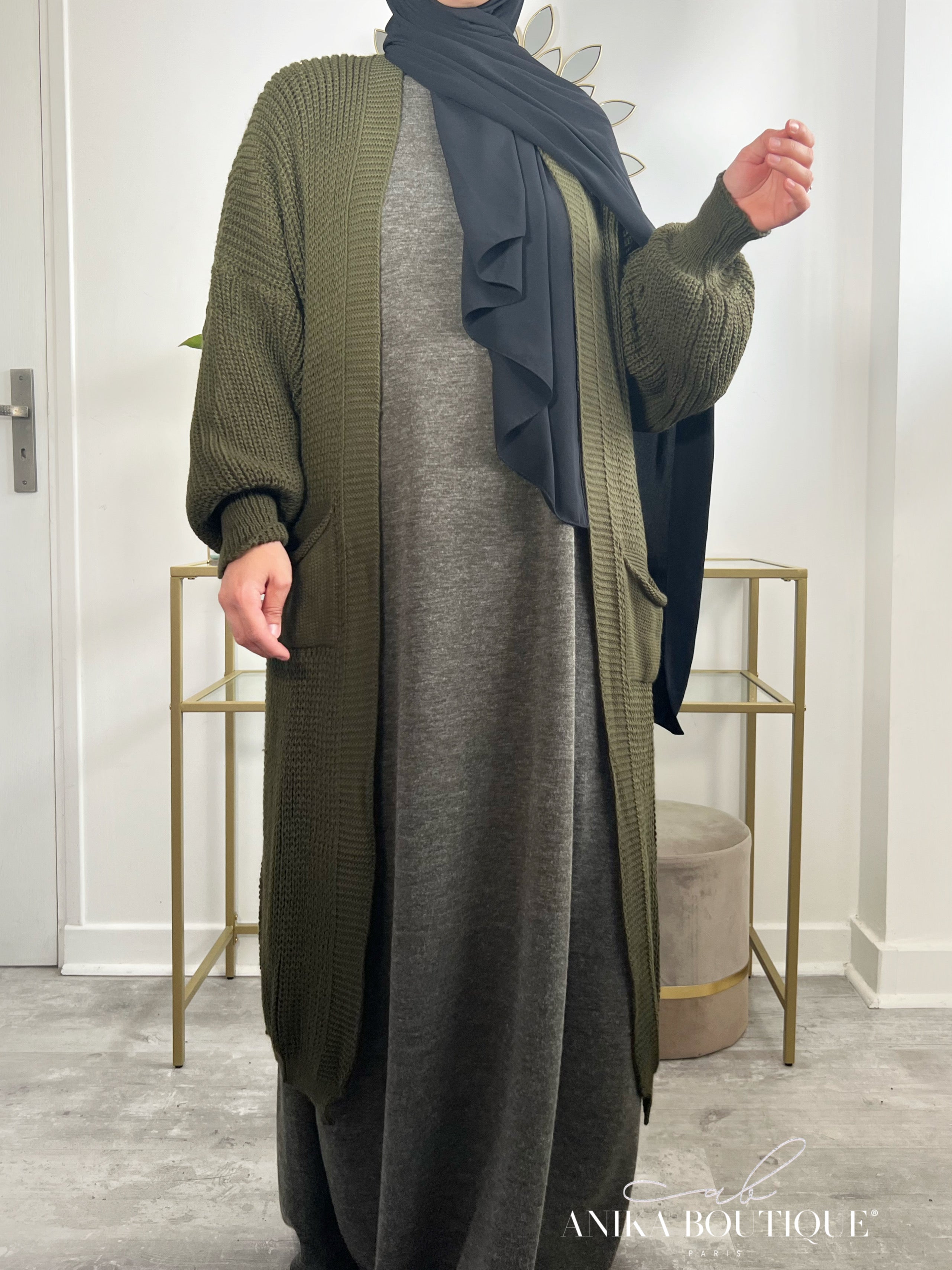 Long Gilet en Maille – Confort et Élégance au Quotidien