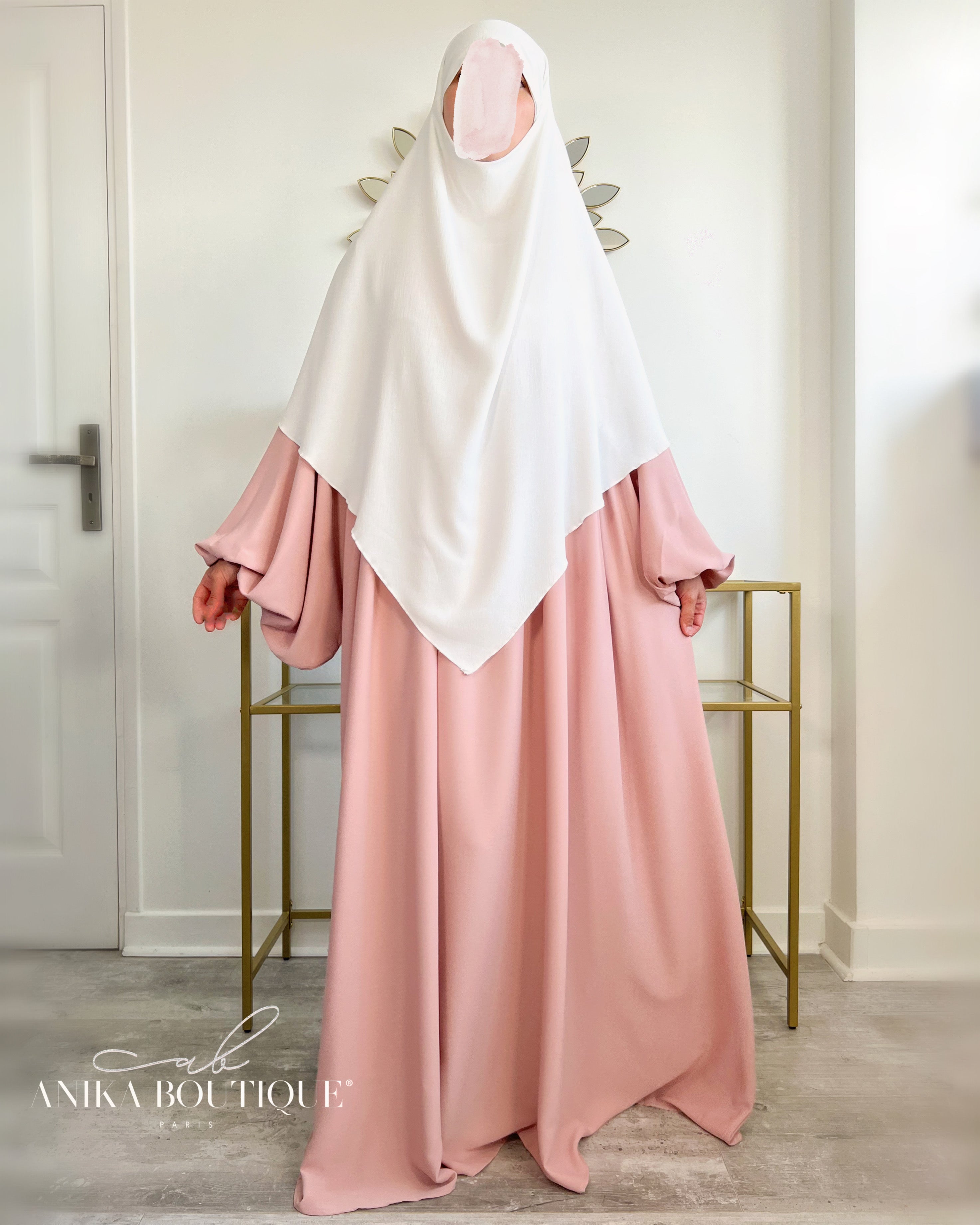 Abaya Naïla Tall pour sœur 1m80