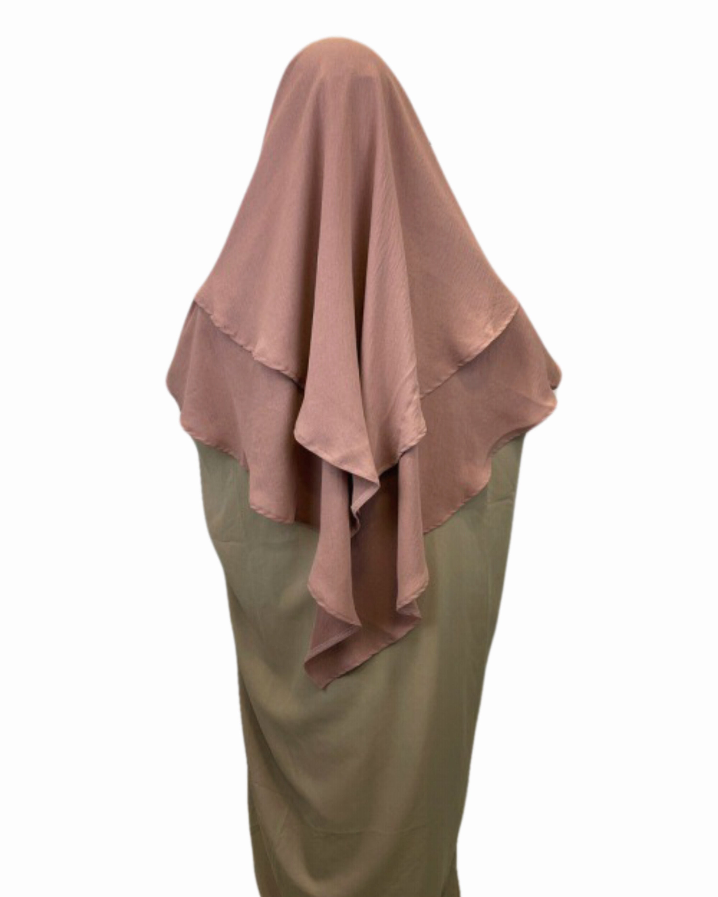 Khimar jazz 2 voiles petite fille