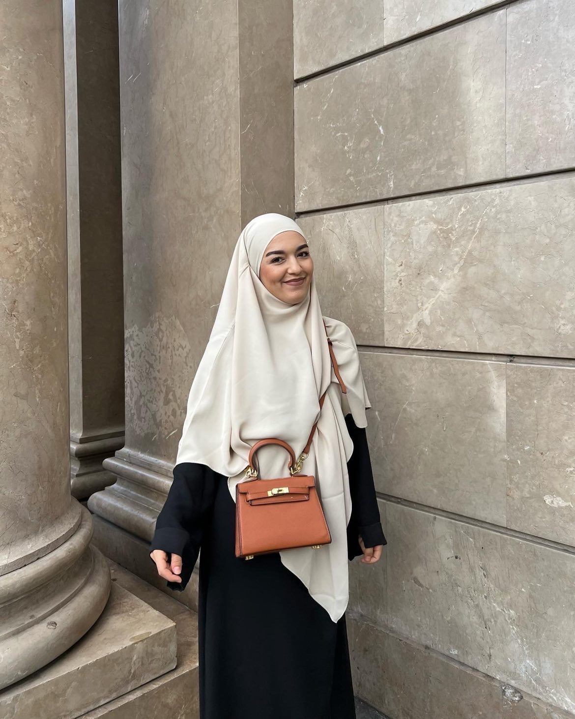 Khimar moyen soie de medine