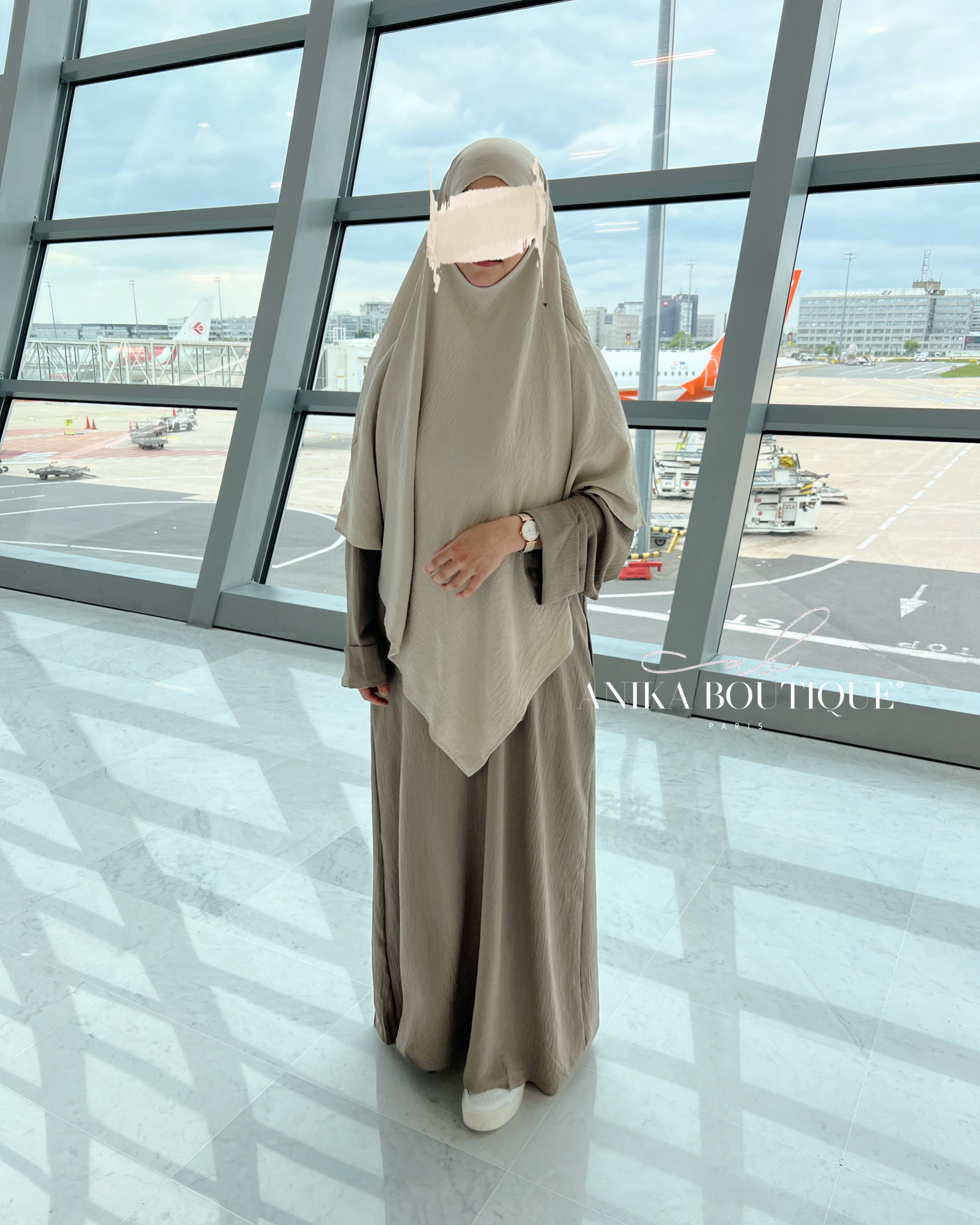 Khimar Jazz Imrân Premium – Confort, Élégance et Qualité Haut de Gamme