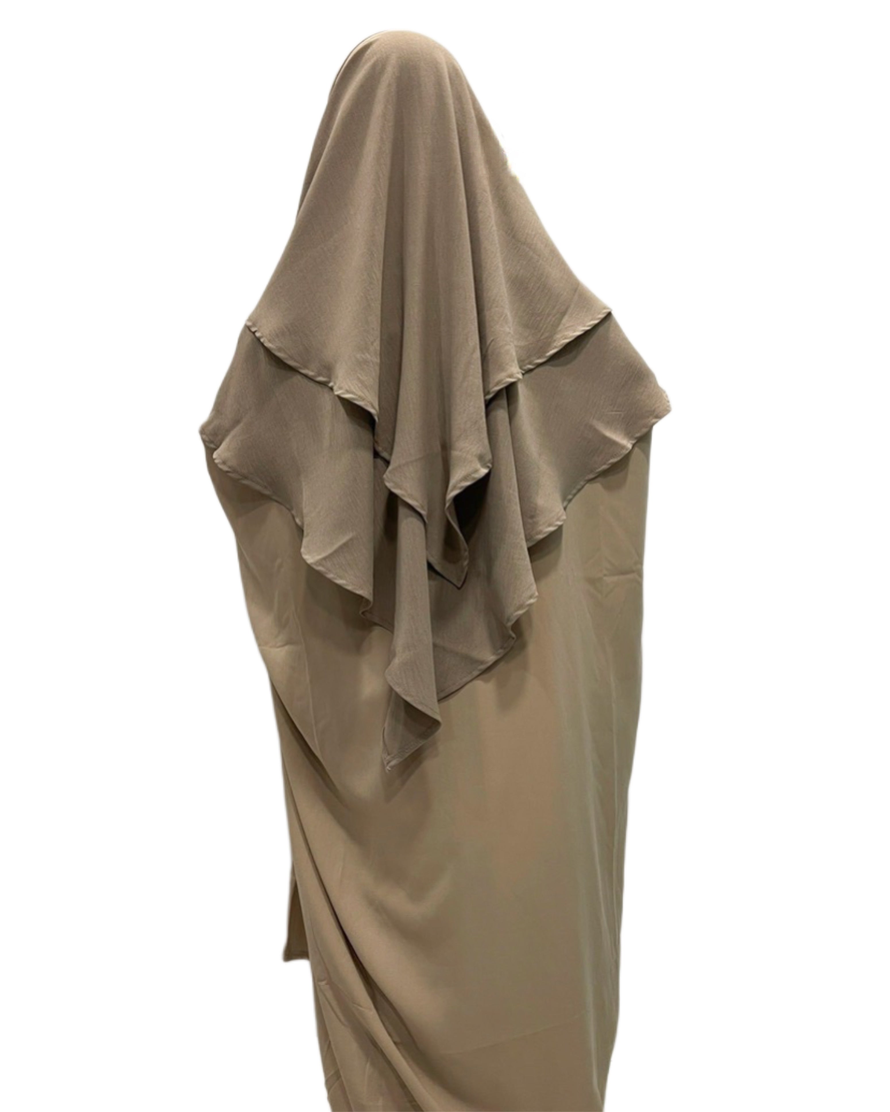 Khimar jazz 2 voiles petite fille