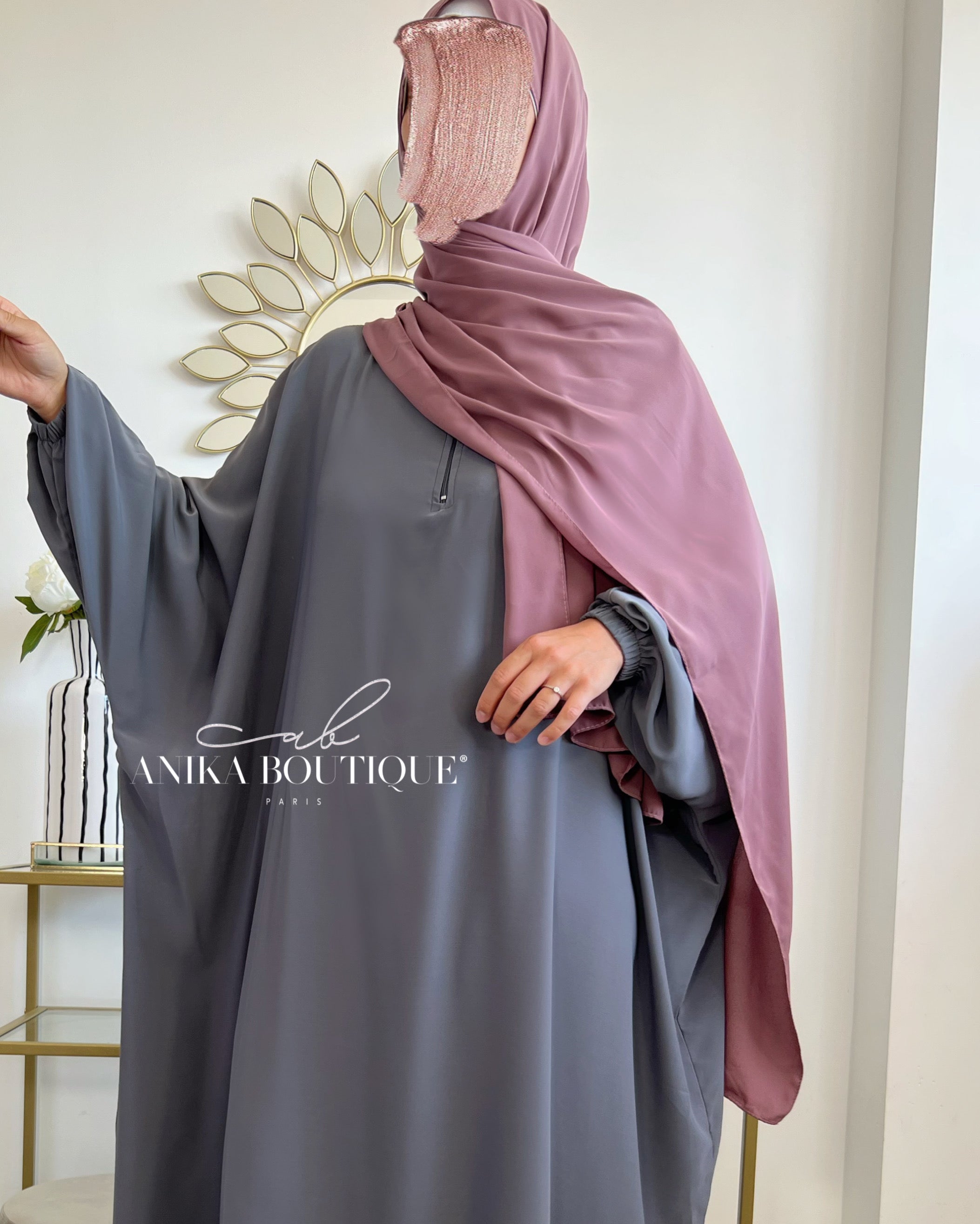 Hijab soie de Medine Larissa