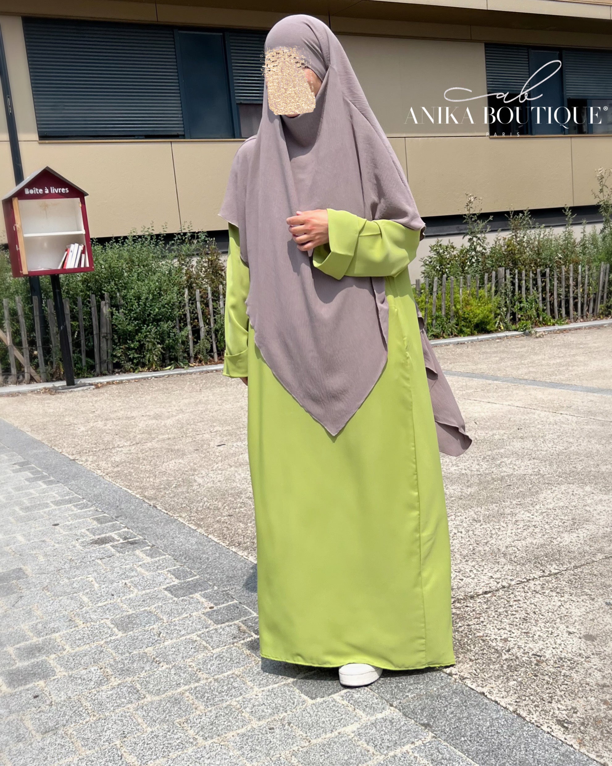 Abaya basic olive