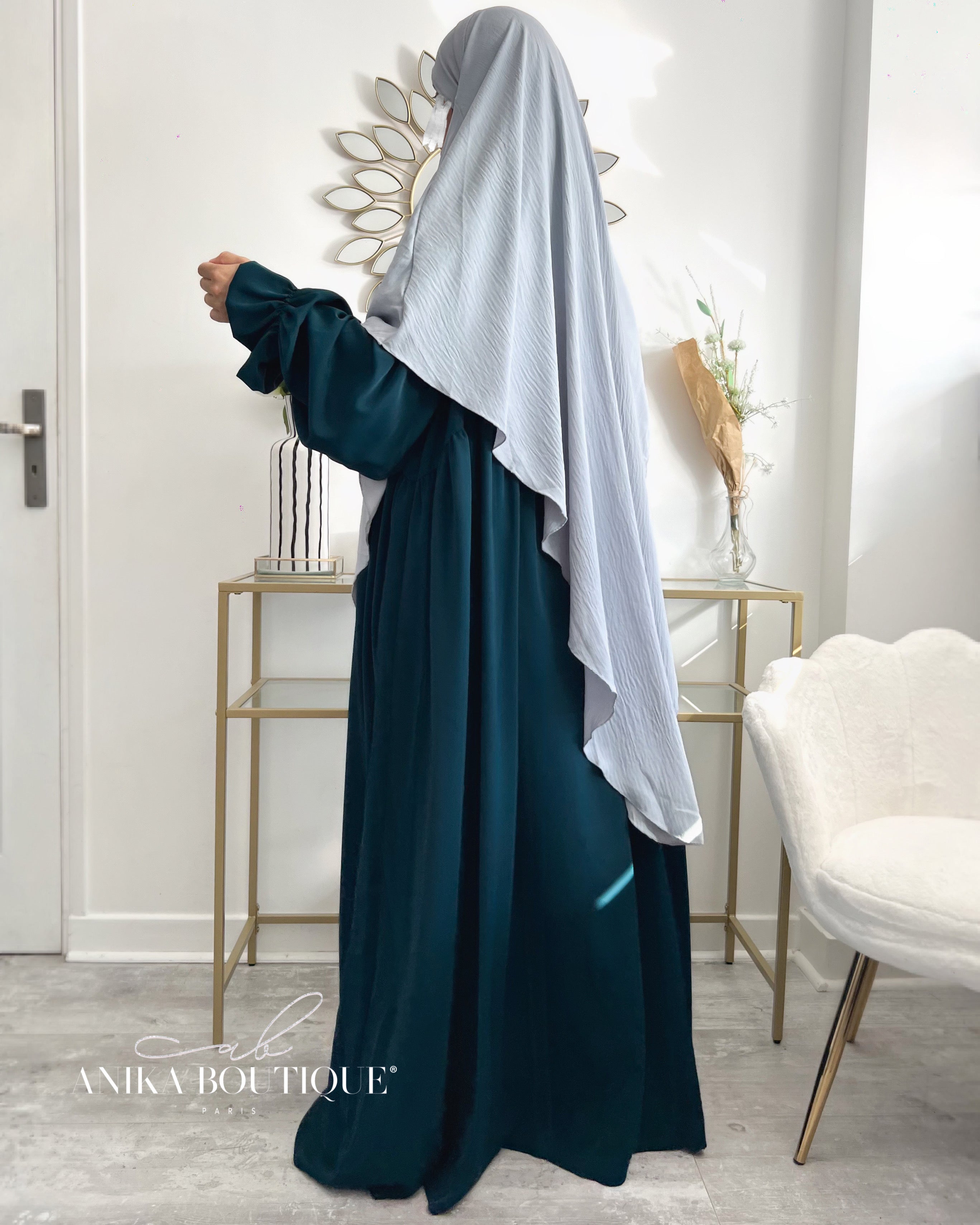 Khimar jazz moyens ( plusieurs couleurs)
