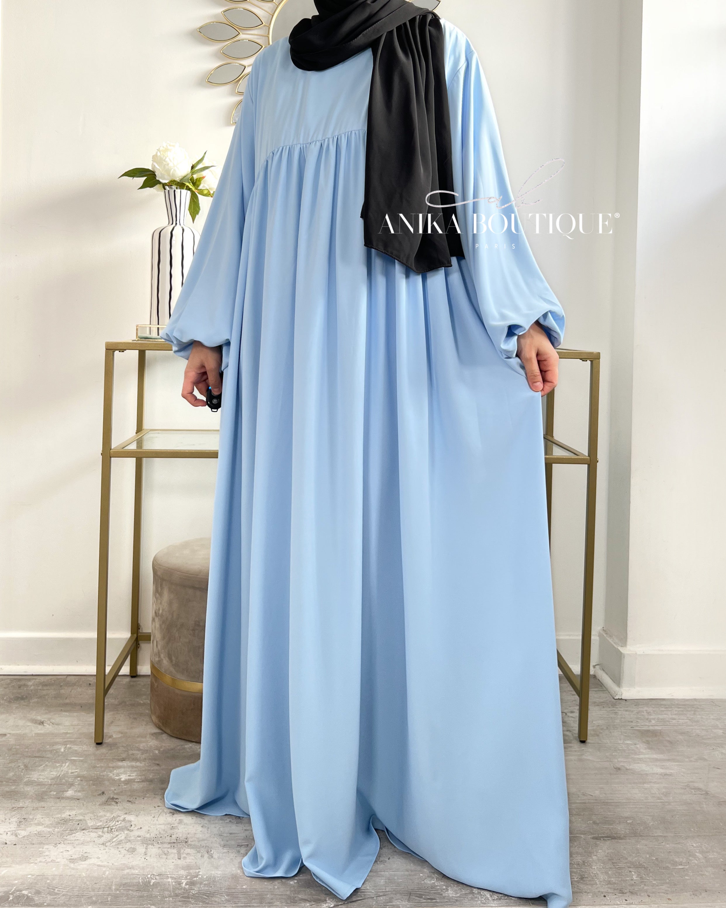 Abaya Naïla Tall pour sœur 1m80