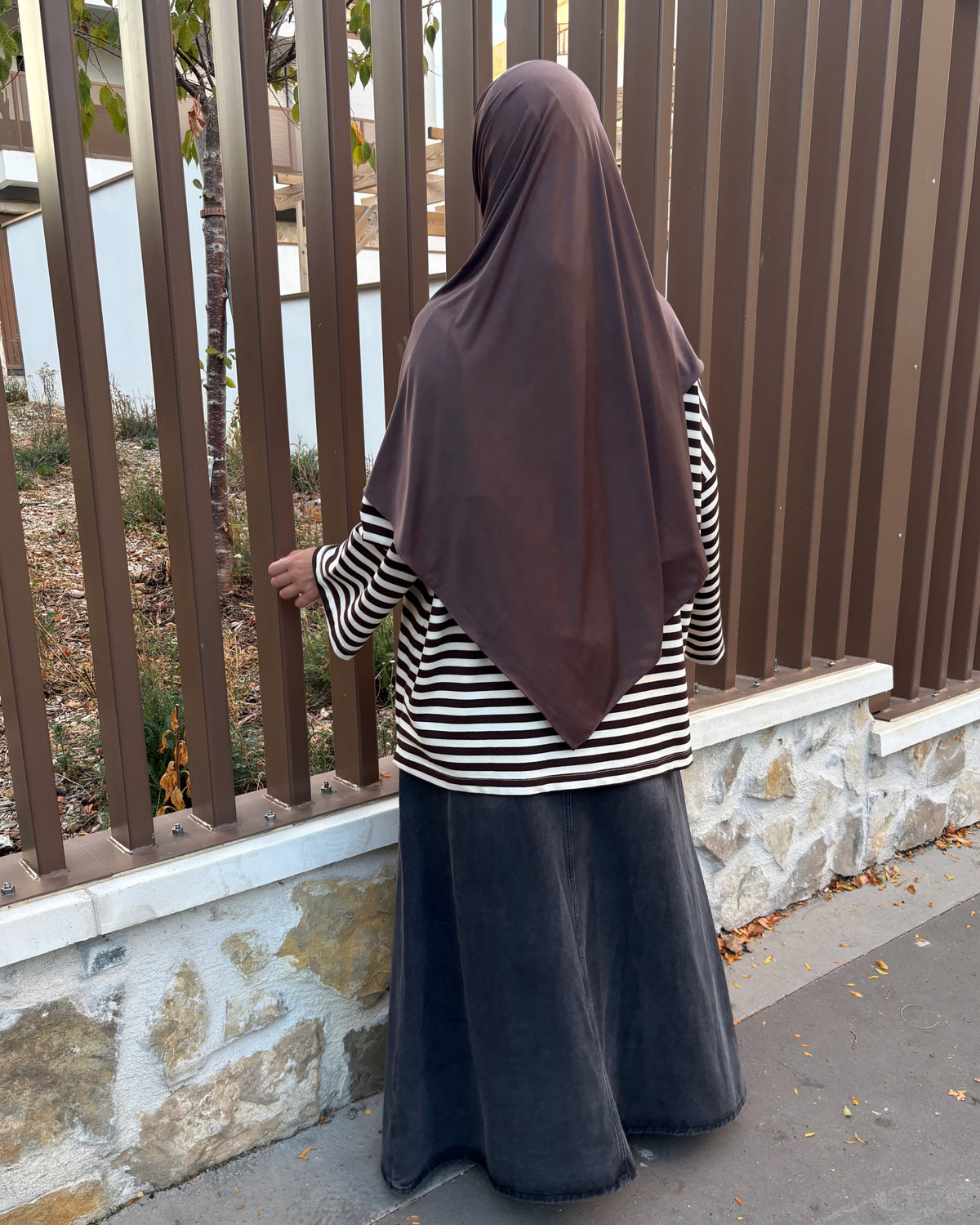 Hijab jersey liquide Soft – Fluide et élégant.